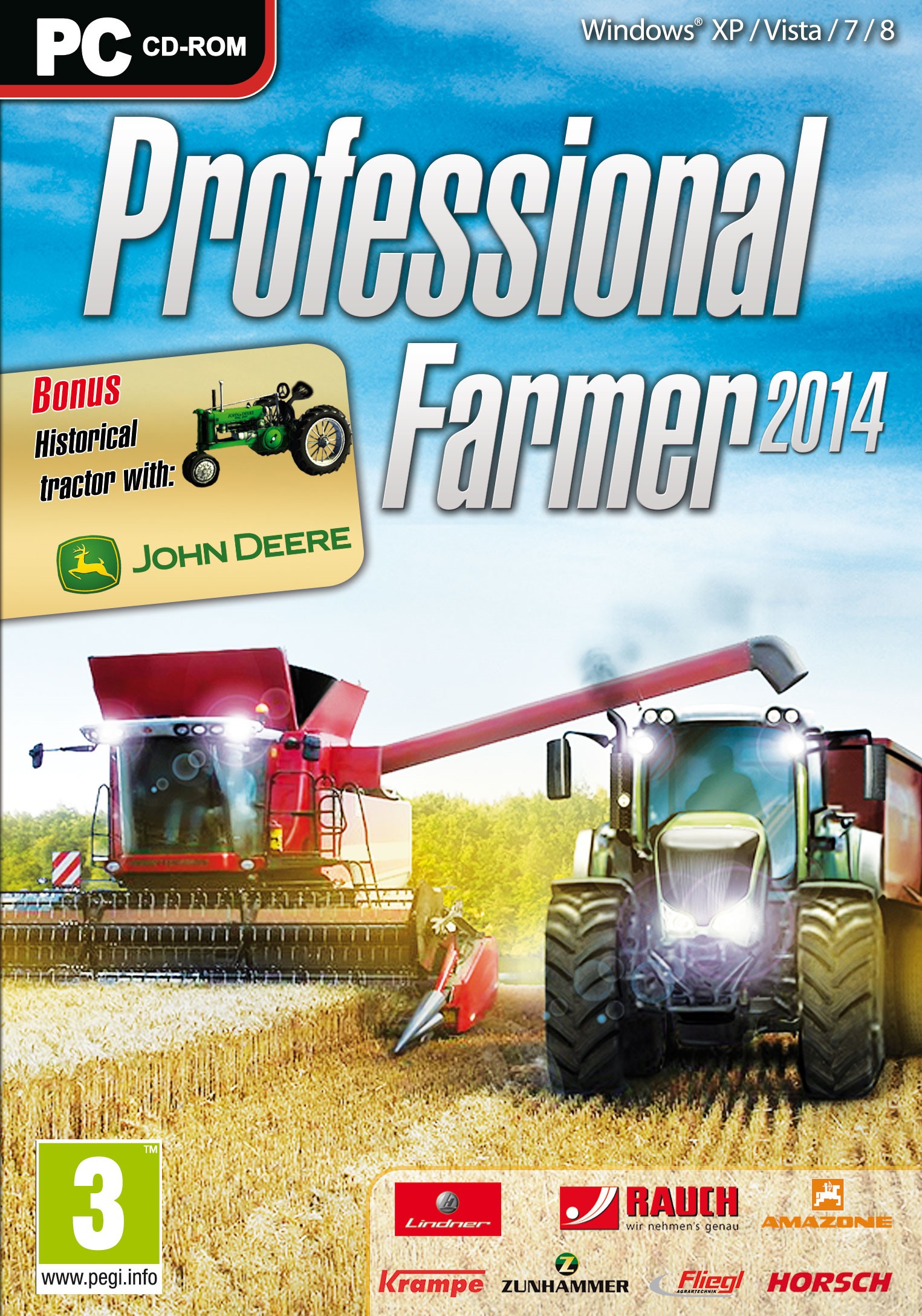 Professional Farmer 2014 - pedn DVD obal