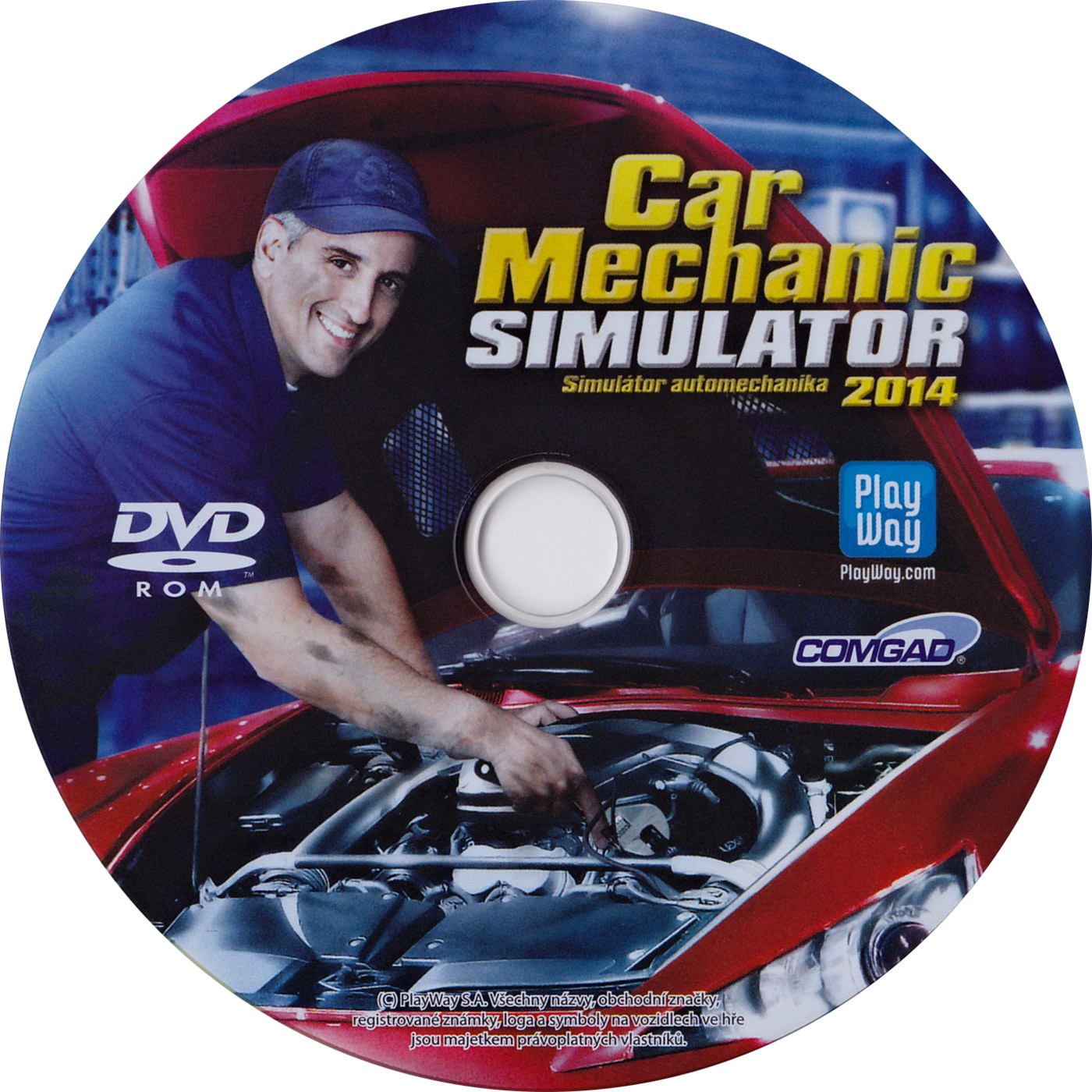 Car Mechanic Simulator 2014 - CD obal