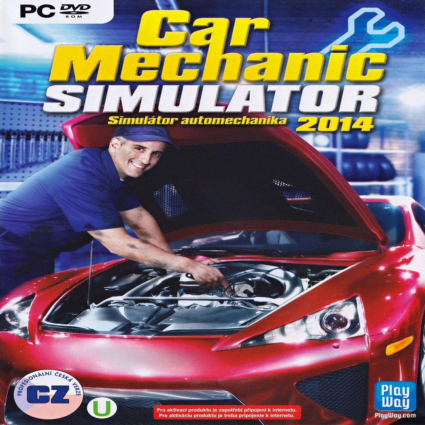 Car Mechanic Simulator 2014 - pedn CD obal