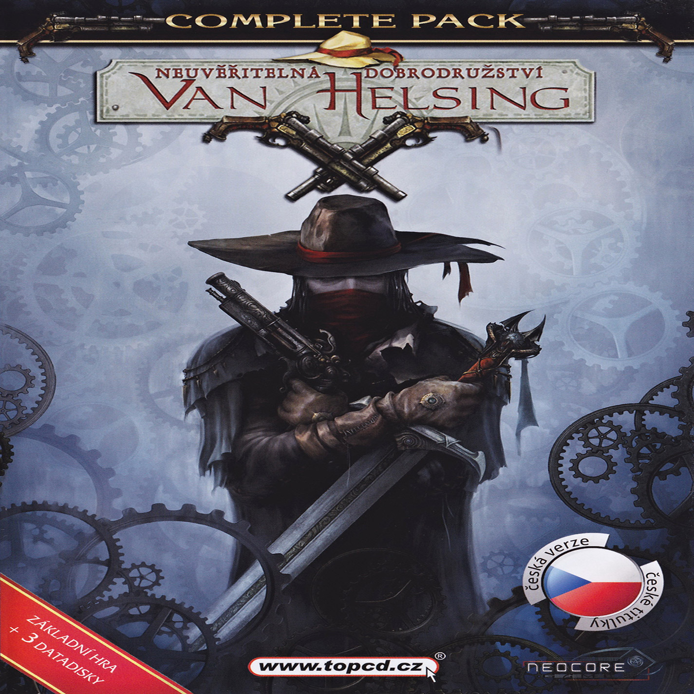 The Incredible Adventures of Van Helsing - Complete Pack - přední CD obal