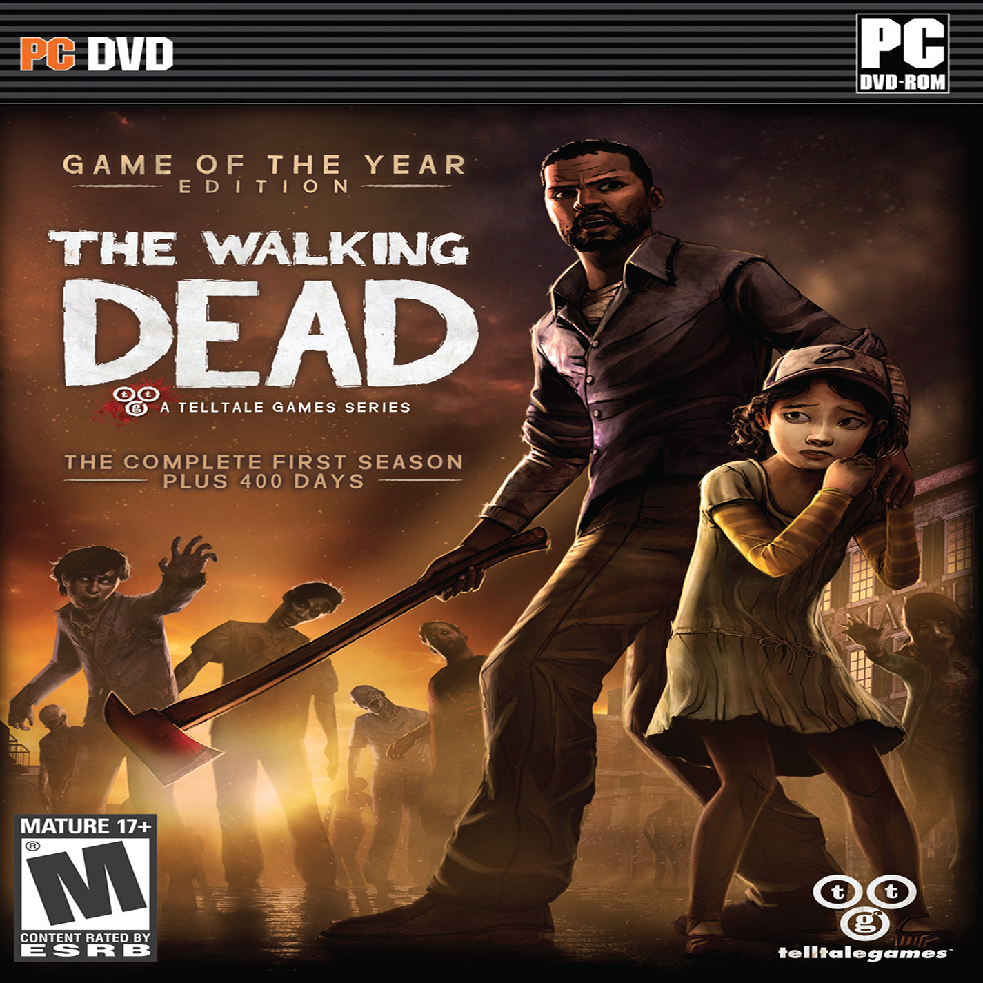 The Walking Dead: A Telltale Games Series - Game of the Year Edition - pedn CD obal