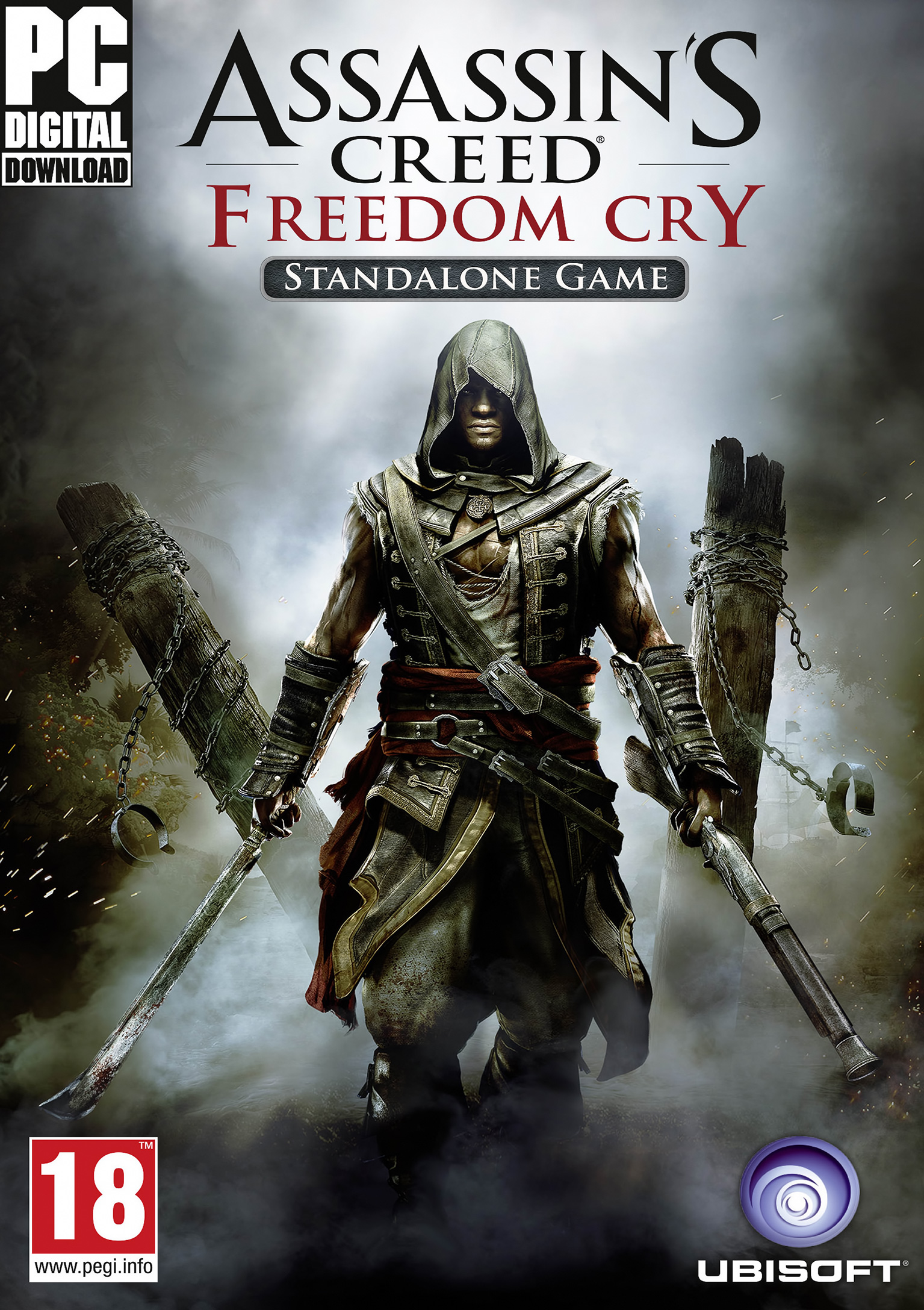 Assassin's Creed IV: Black Flag - Freedom Cry - pedn DVD obal