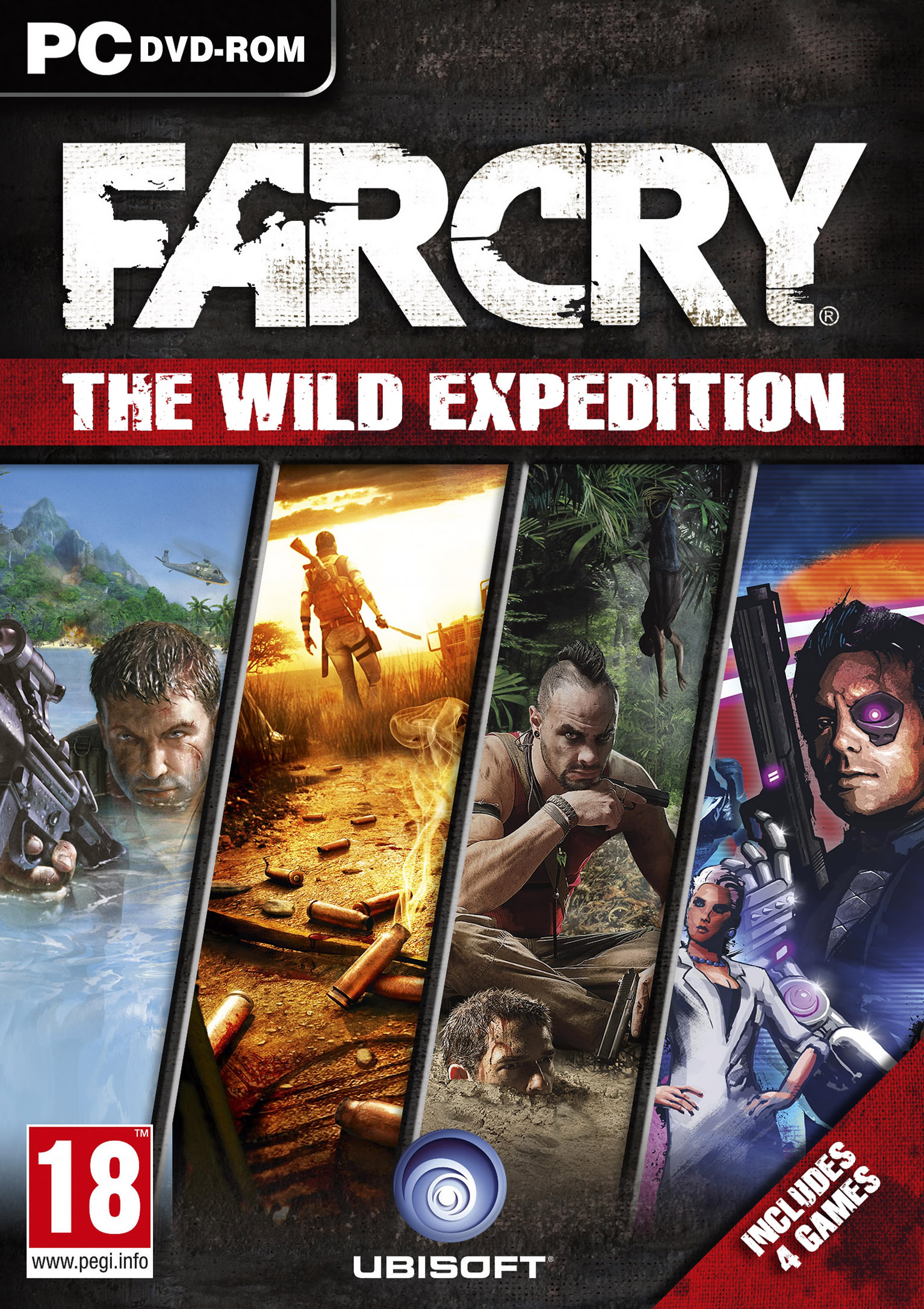 Far Cry: The Wild Expedition - pedn DVD obal