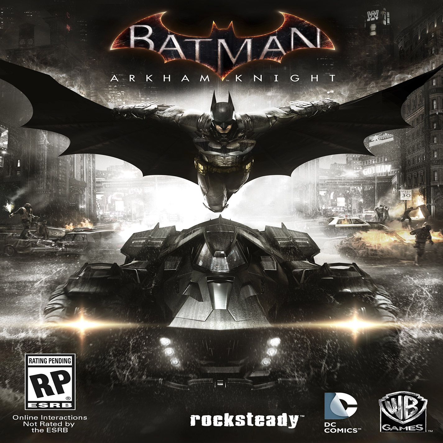 Batman: Arkham Knight - pedn CD obal