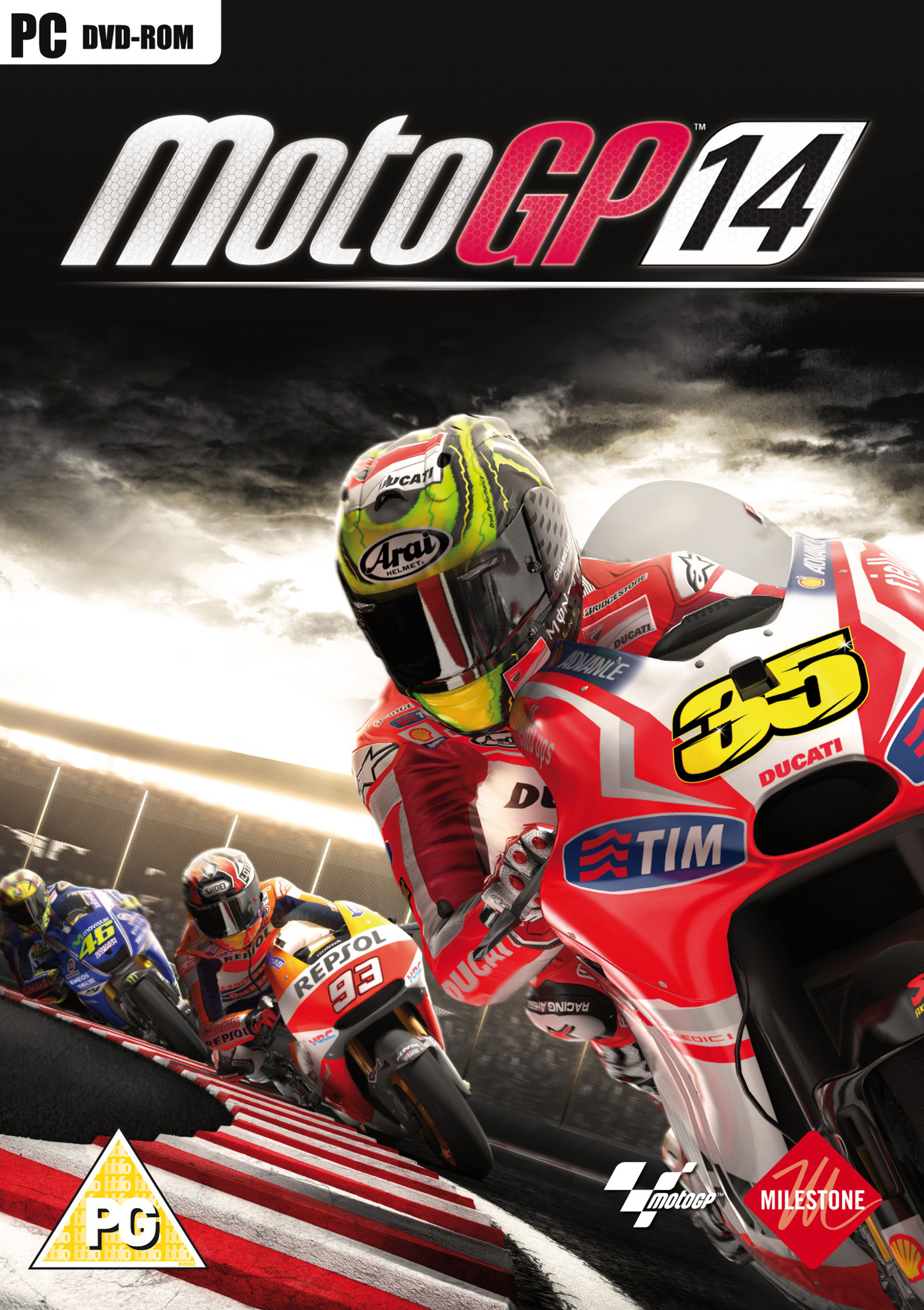MotoGP 14 - pedn DVD obal