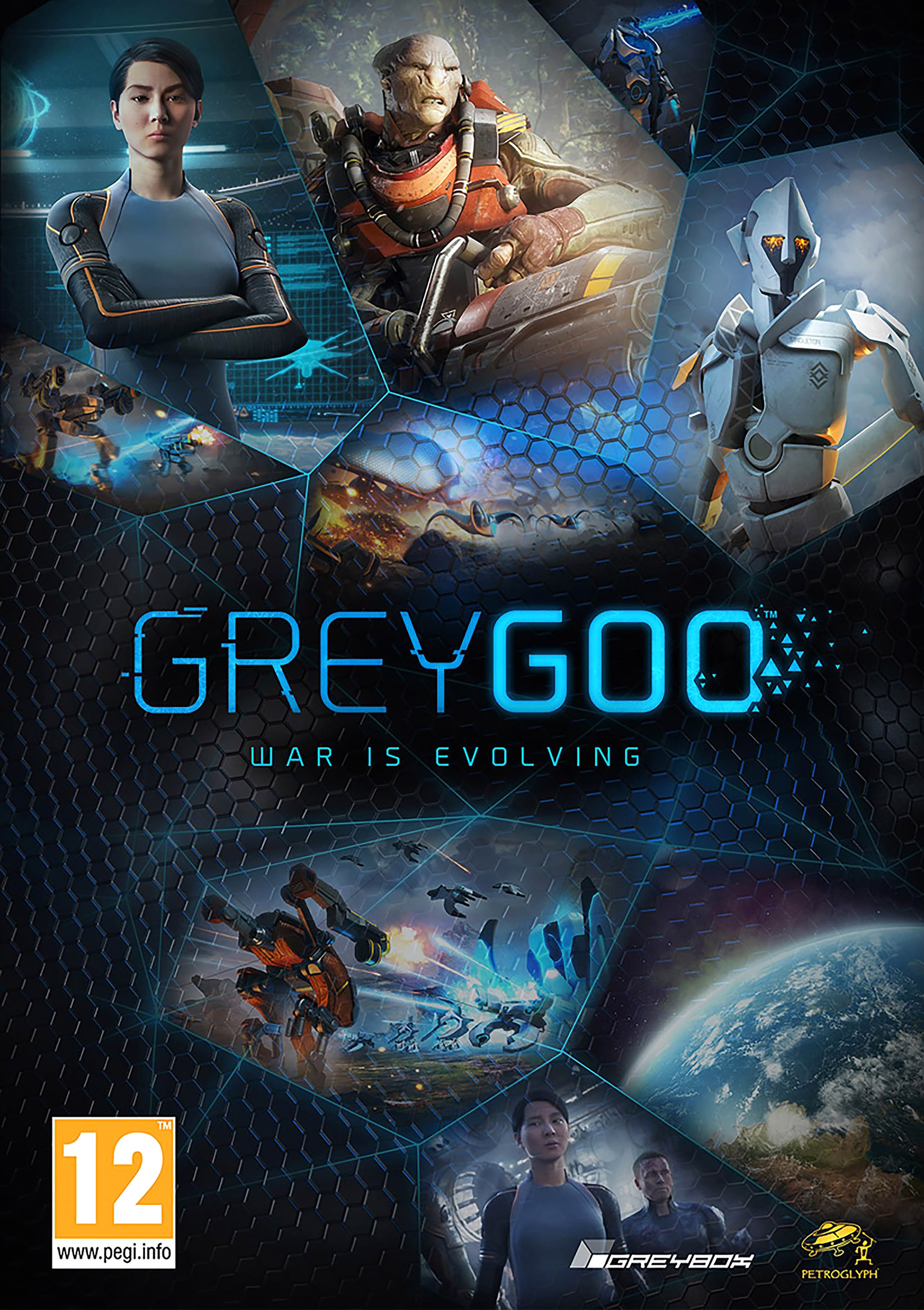 Grey Goo - pedn DVD obal