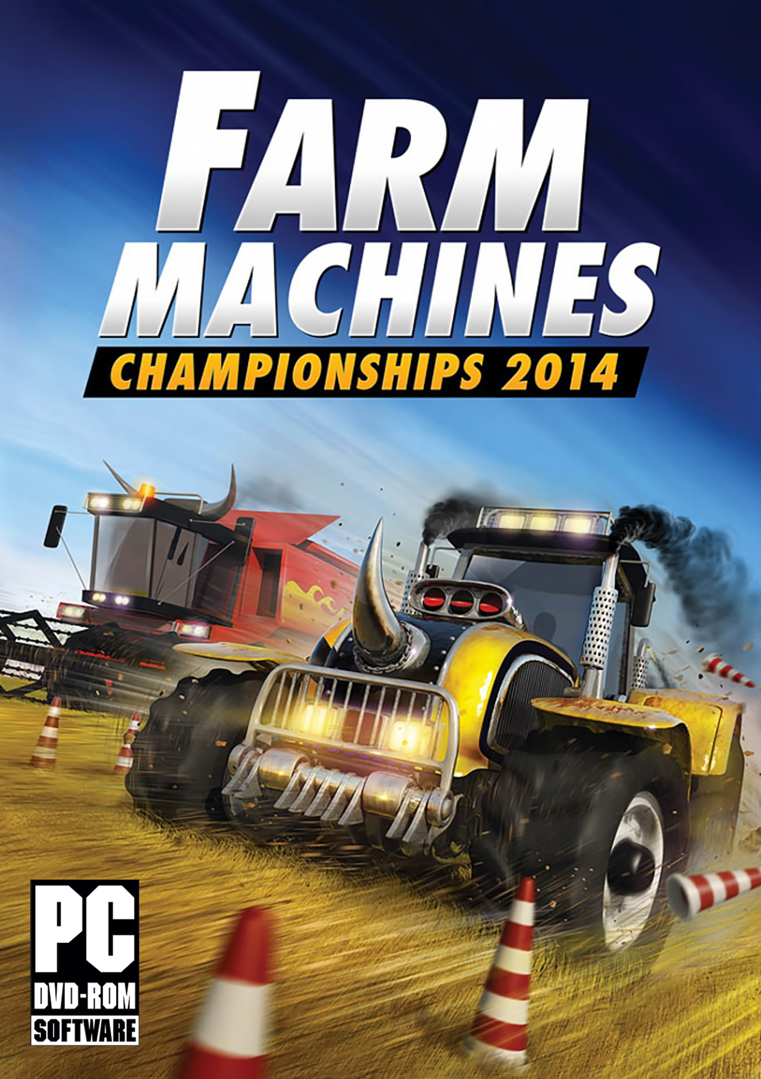 Farm Machines Championships 2014 - pedn DVD obal 2