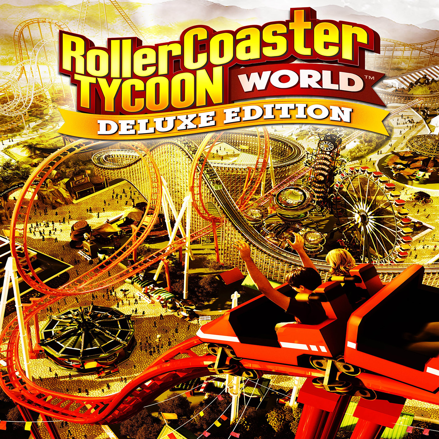 RollerCoaster Tycoon World - pedn CD obal 2
