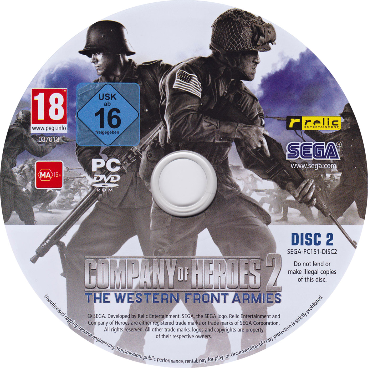 Company of Heroes 2: The Western Front Armies - CD obal 2