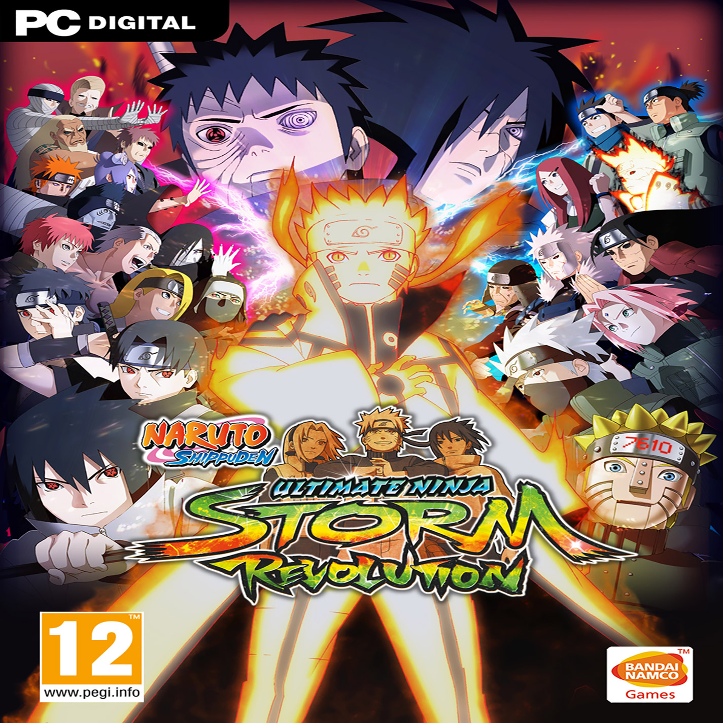 Naruto Shippuden: Ultimate Ninja Storm Revolution - pedn CD obal