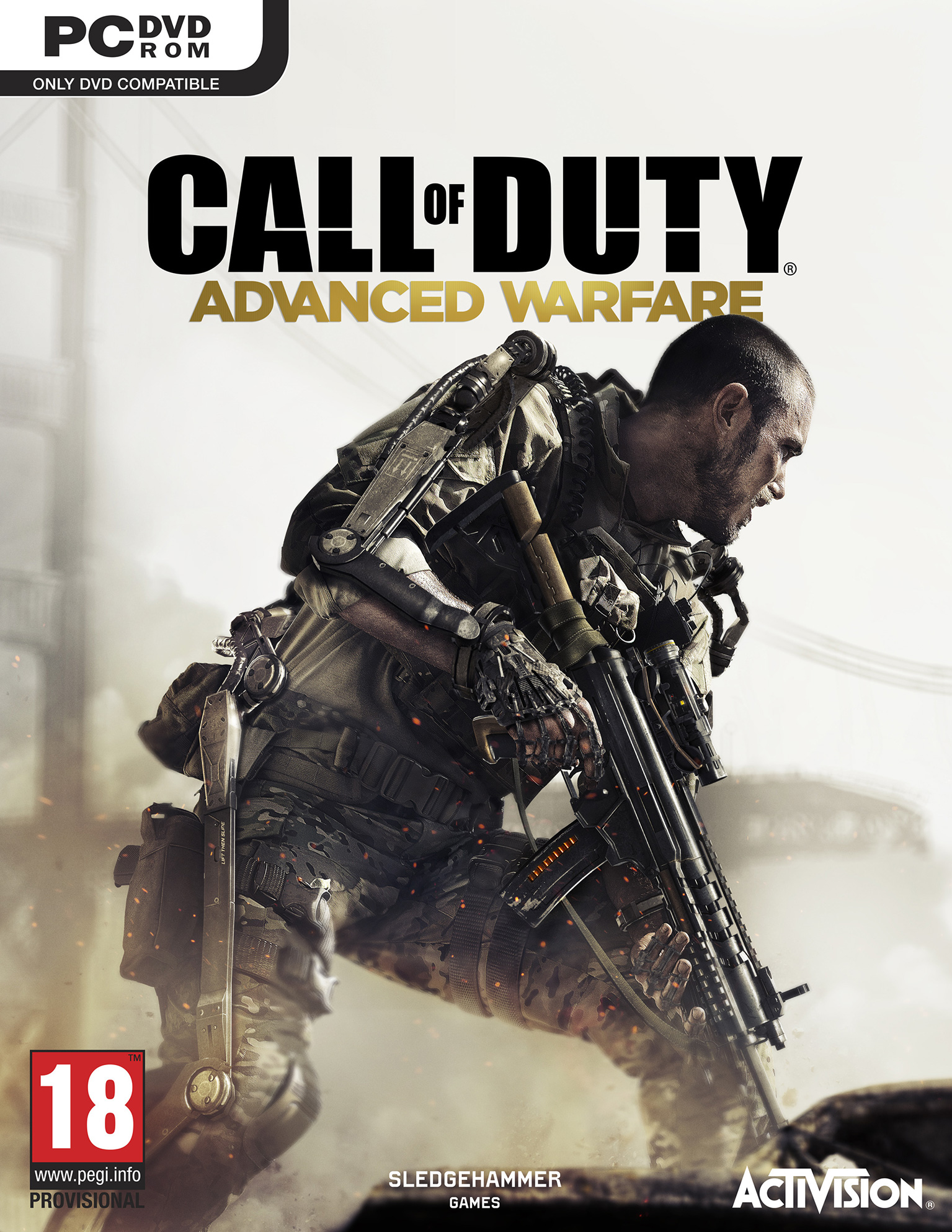 Call of Duty: Advanced Warfare - pedn DVD obal