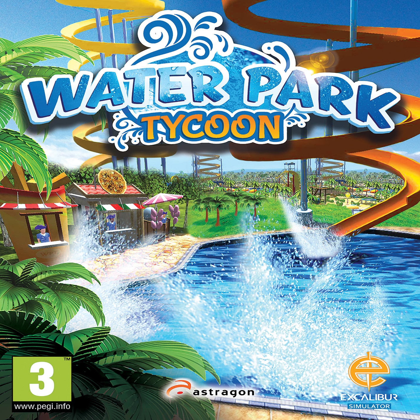 Water Park Tycoon - pedn CD obal