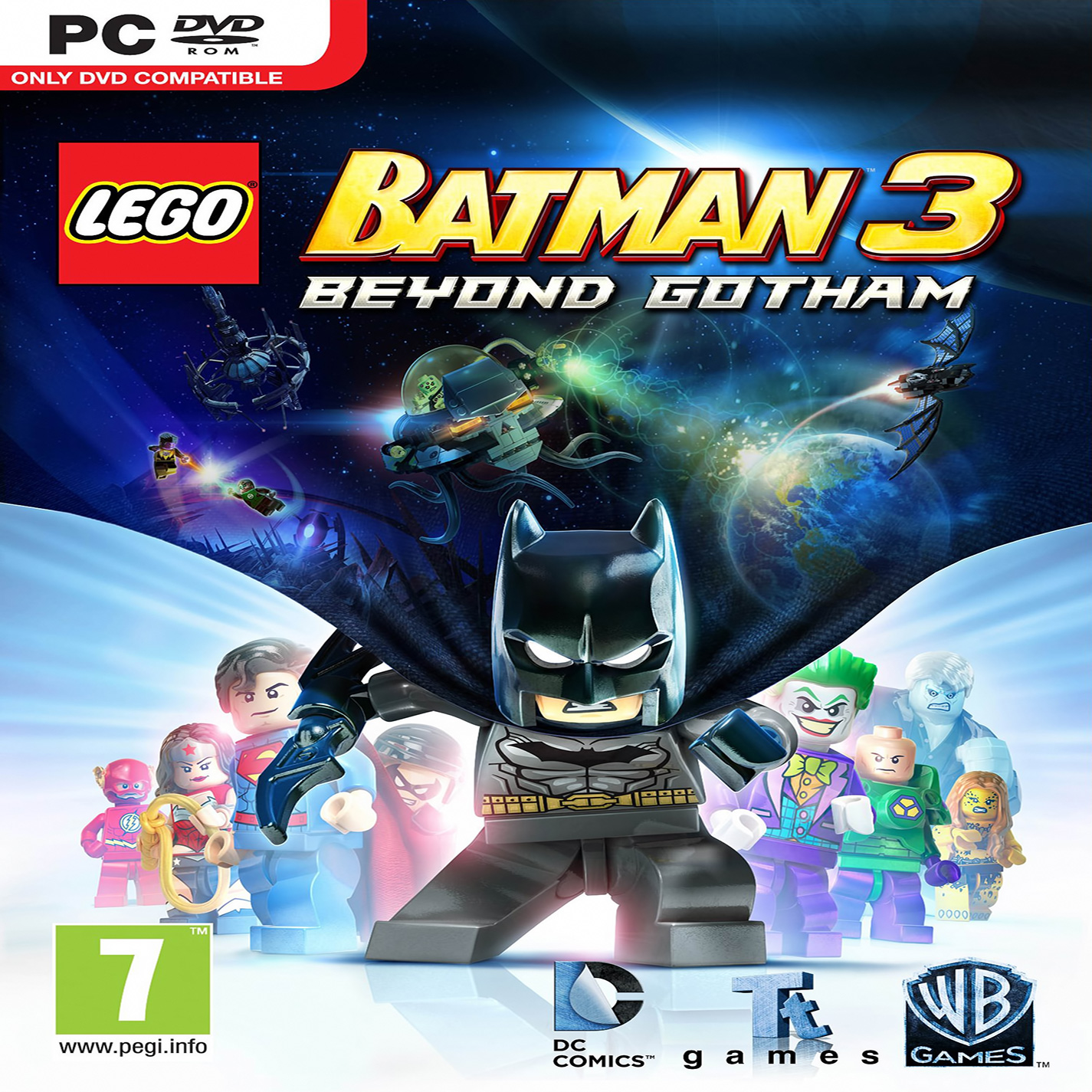 LEGO Batman 3: Beyond Gotham - pedn CD obal