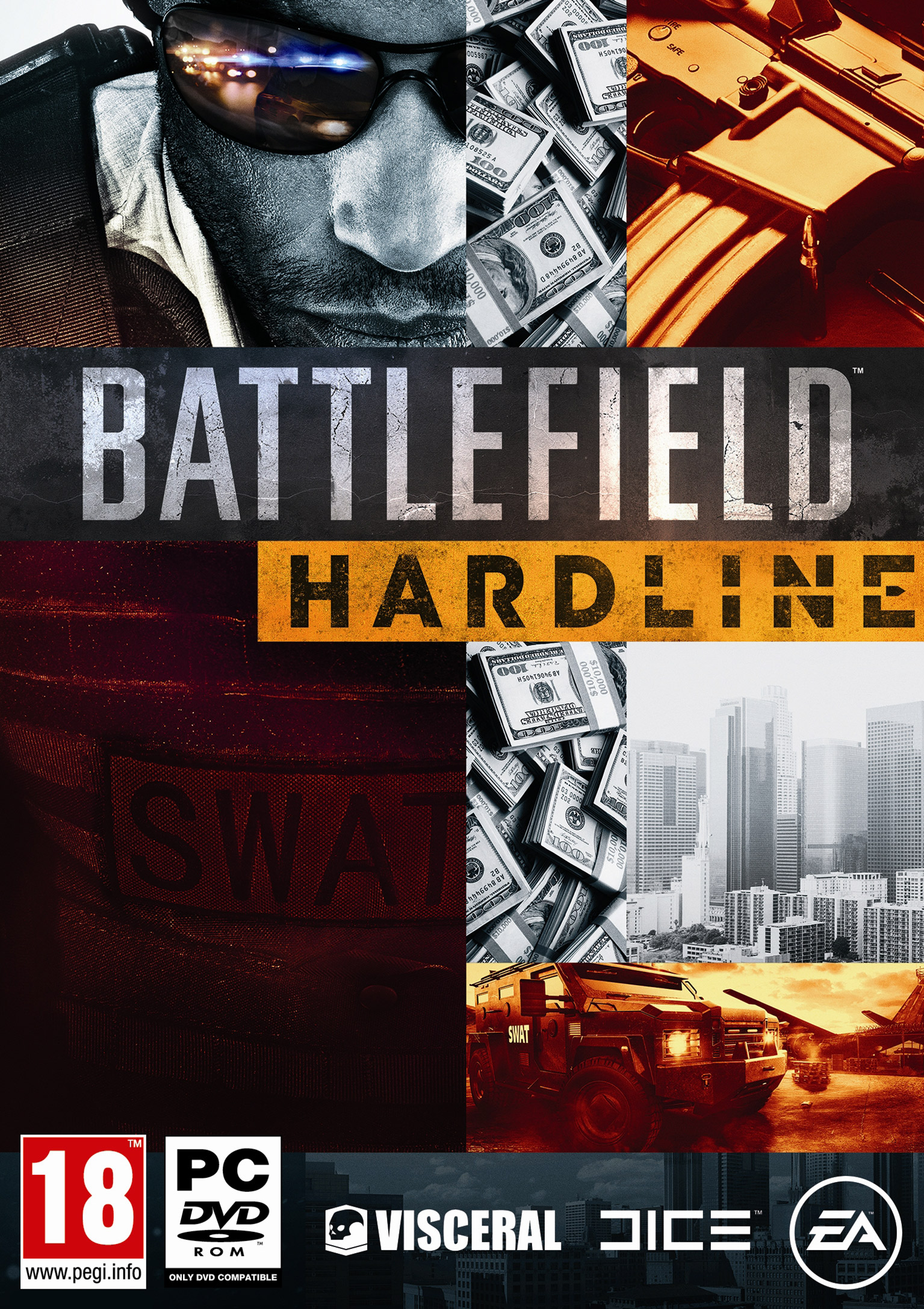 Battlefield: Hardline - pedn DVD obal