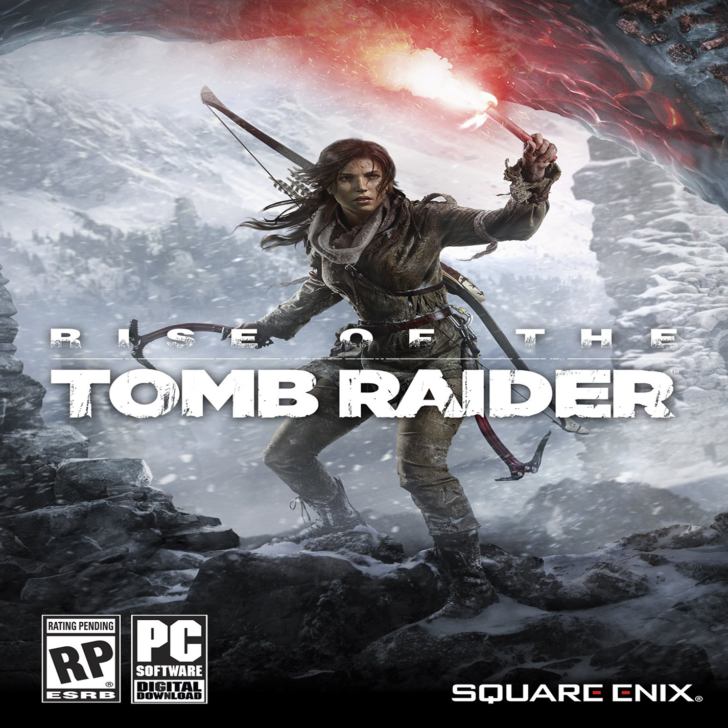 Rise of the Tomb Raider - pedn CD obal