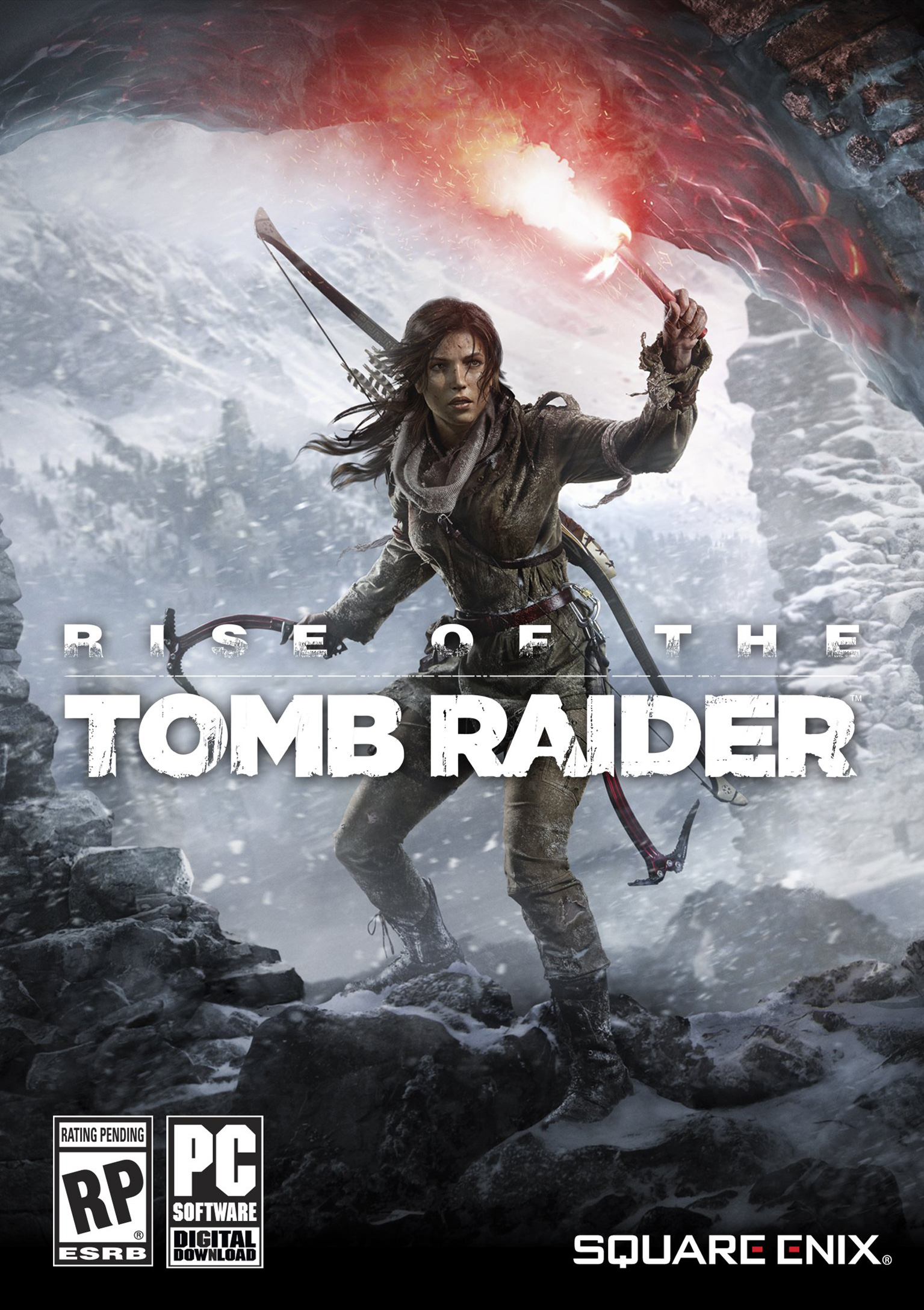 Rise of the Tomb Raider - pedn DVD obal