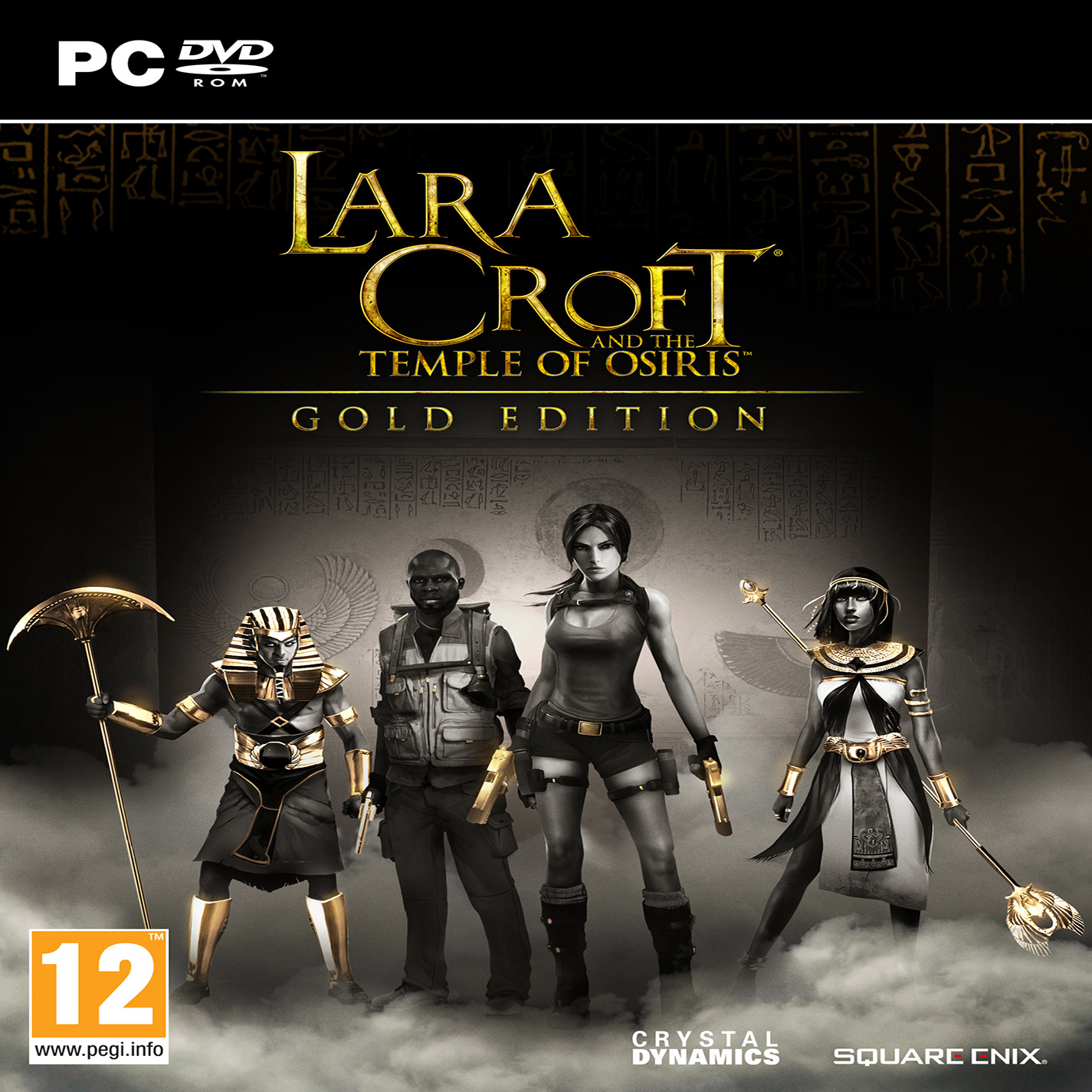 Lara Croft and the Temple of Osiris - pedn CD obal 2