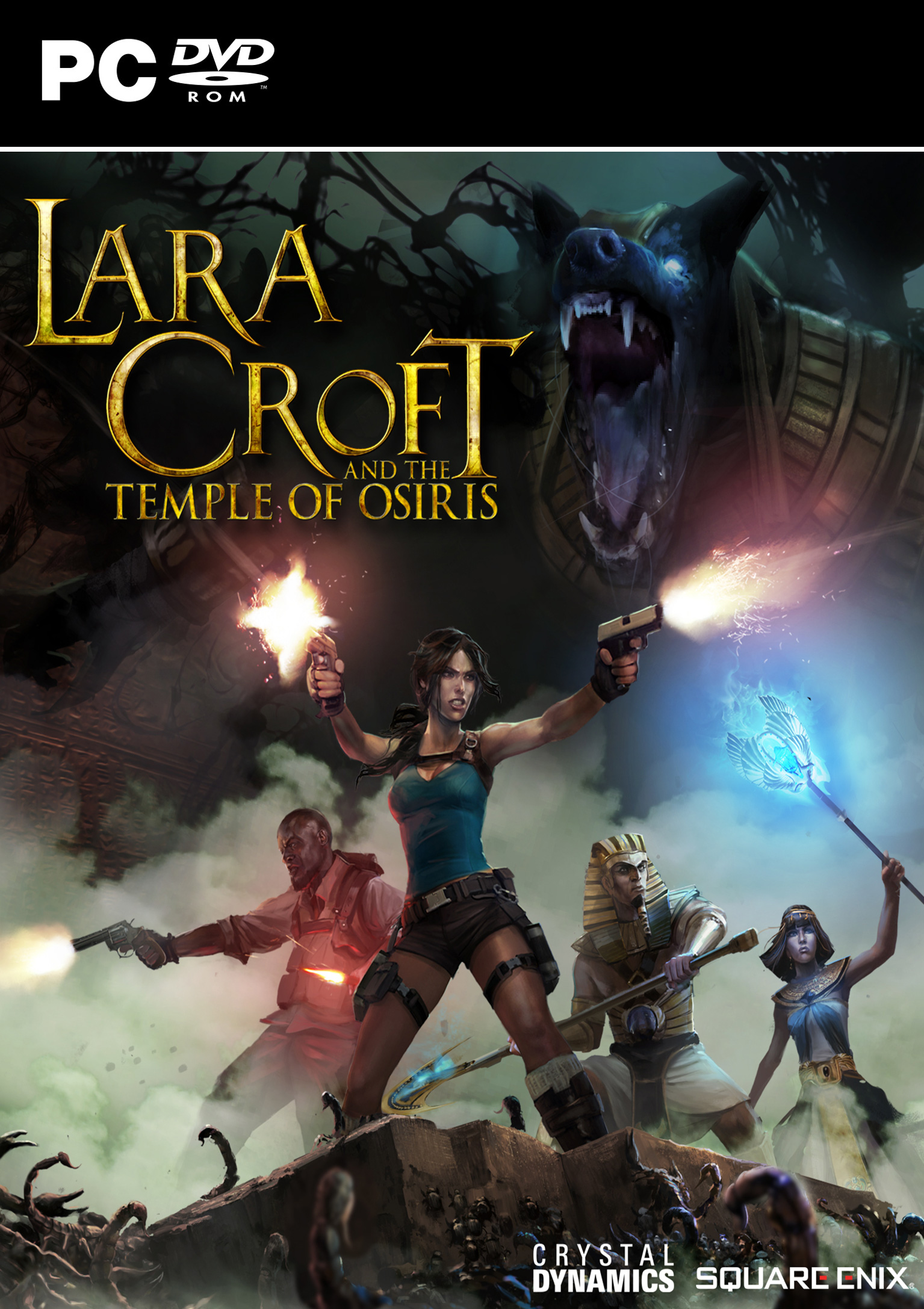 Lara Croft and the Temple of Osiris - pedn DVD obal