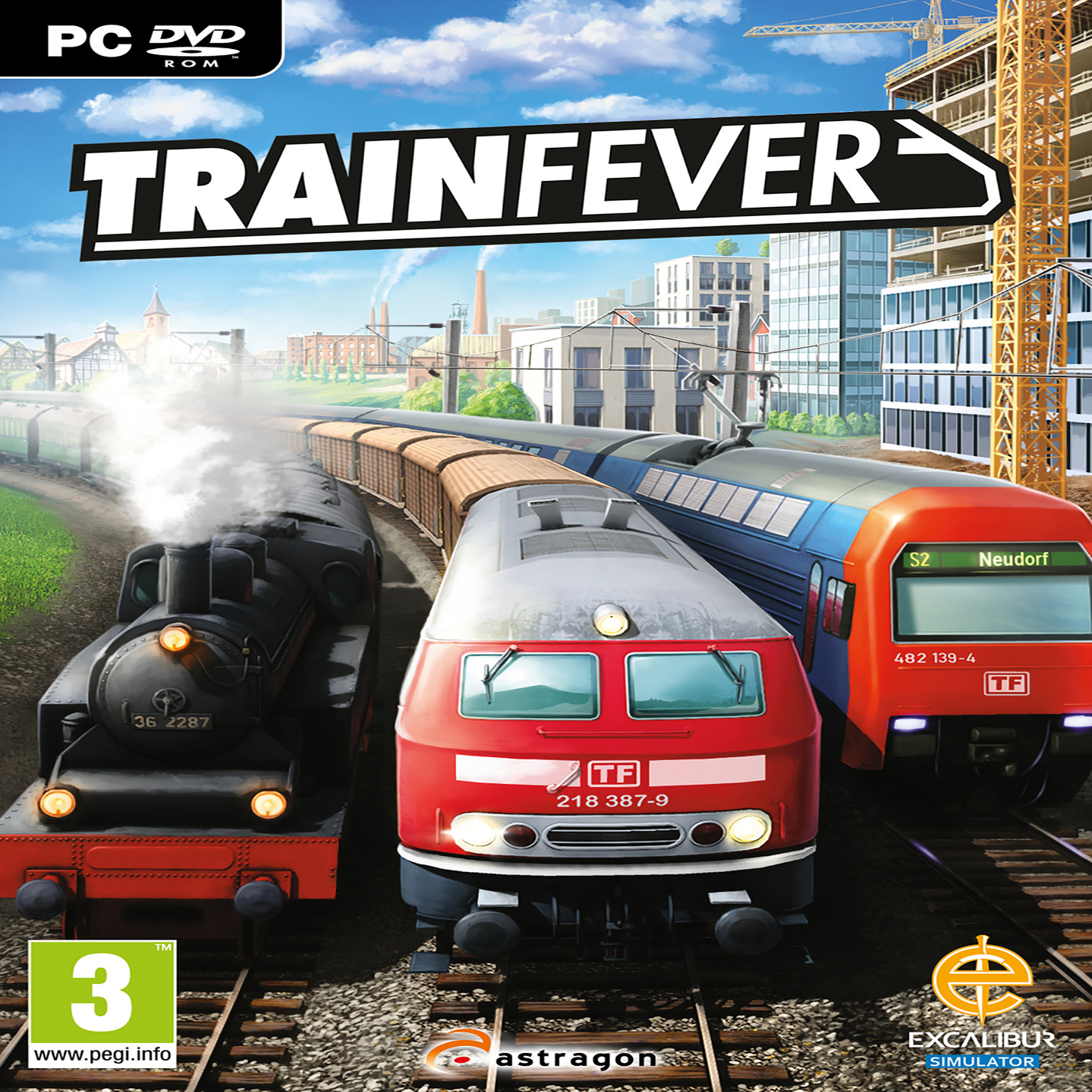 Train Fever - pedn CD obal