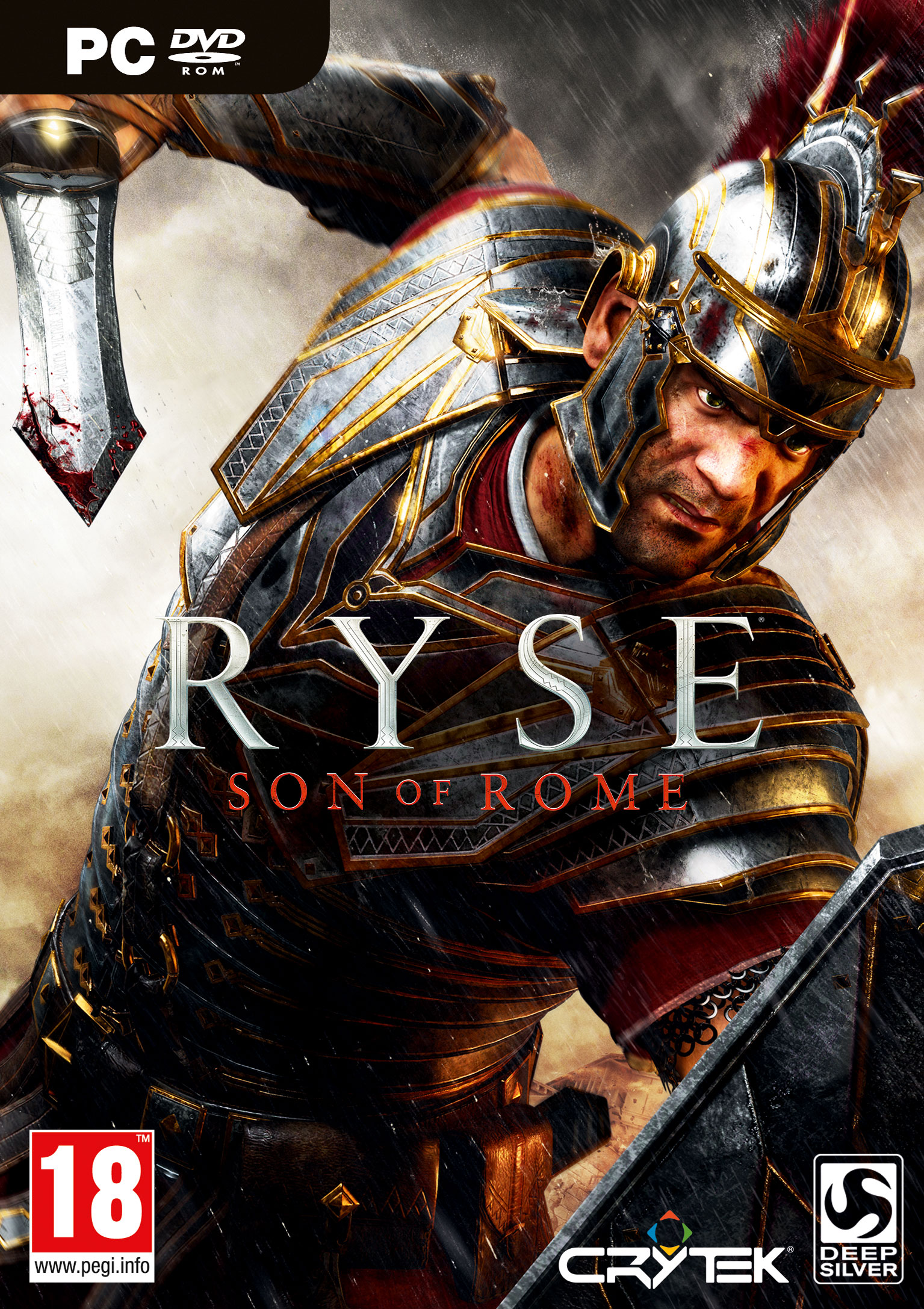 Ryse: Son of Rome - pedn DVD obal