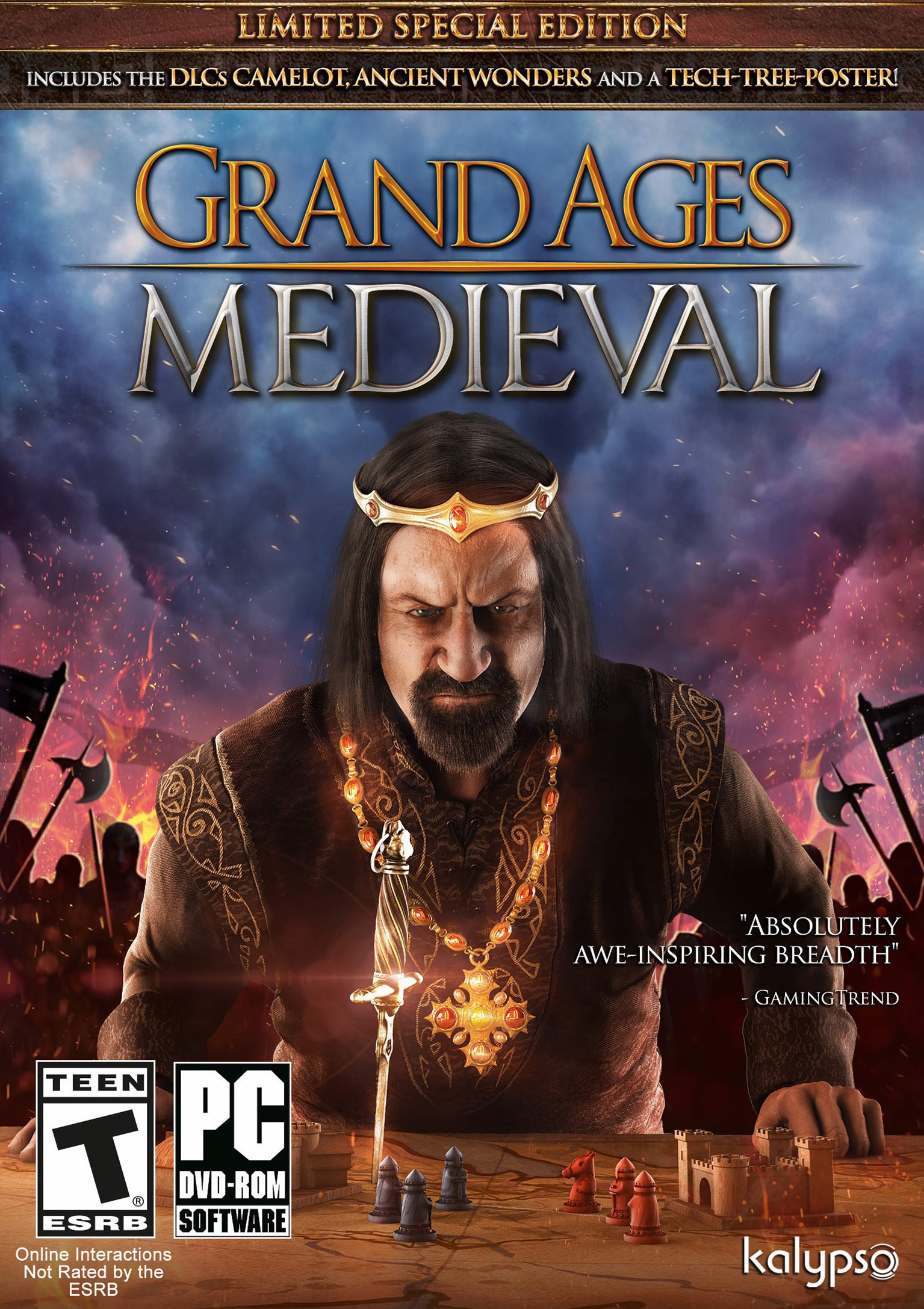 Grand Ages: Medieval - pedn DVD obal