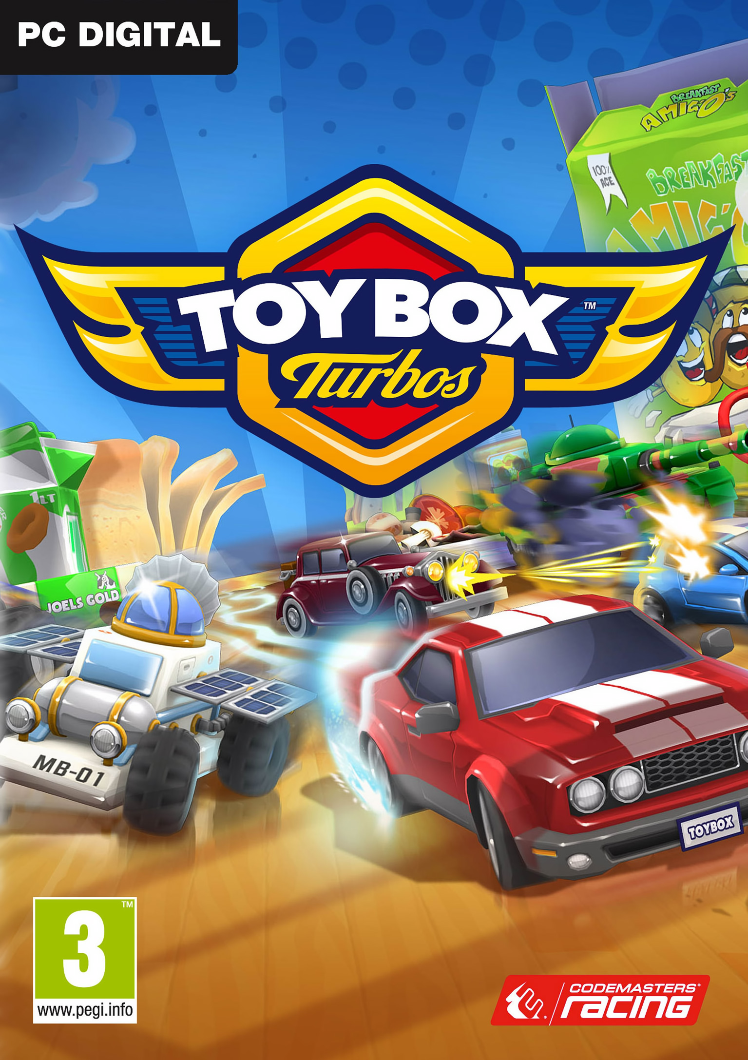 Toybox Turbos - pedn DVD obal