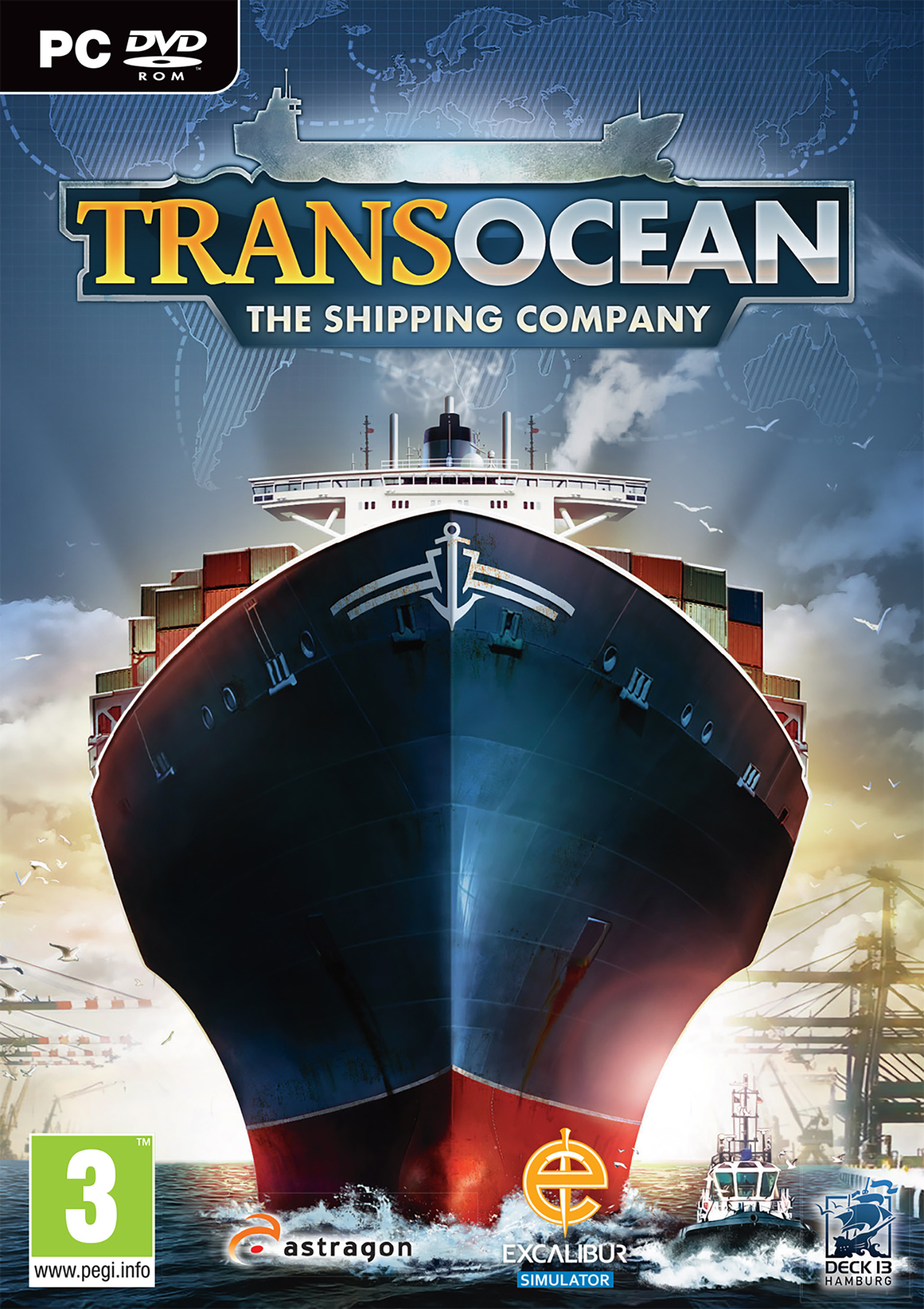 TransOcean: The Shipping Company - pedn DVD obal