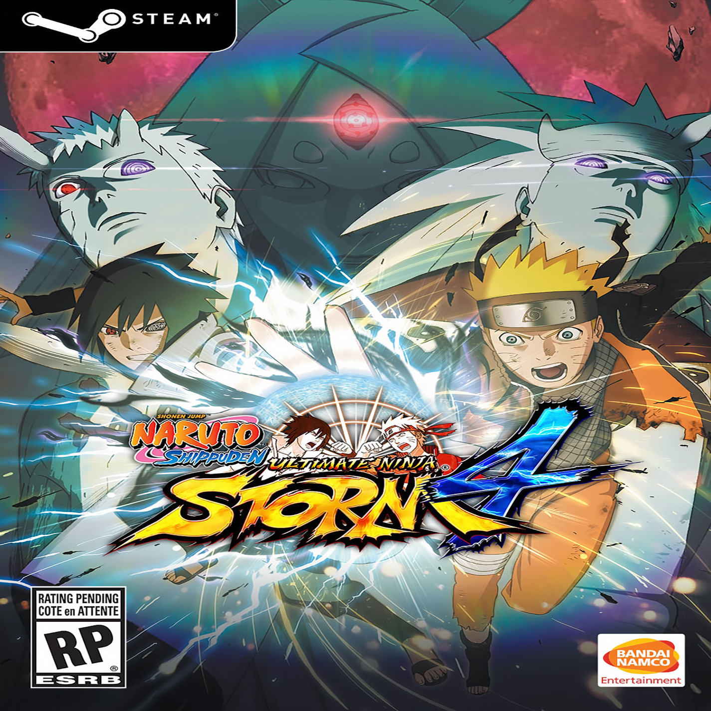 Naruto Shippuden: Ultimate Ninja Storm 4 - pedn CD obal