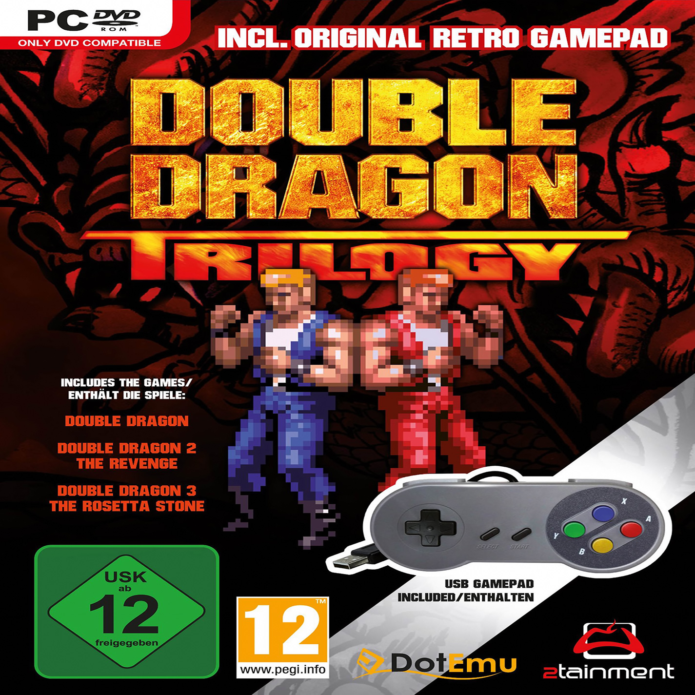Double Dragon Trilogy - pedn CD obal