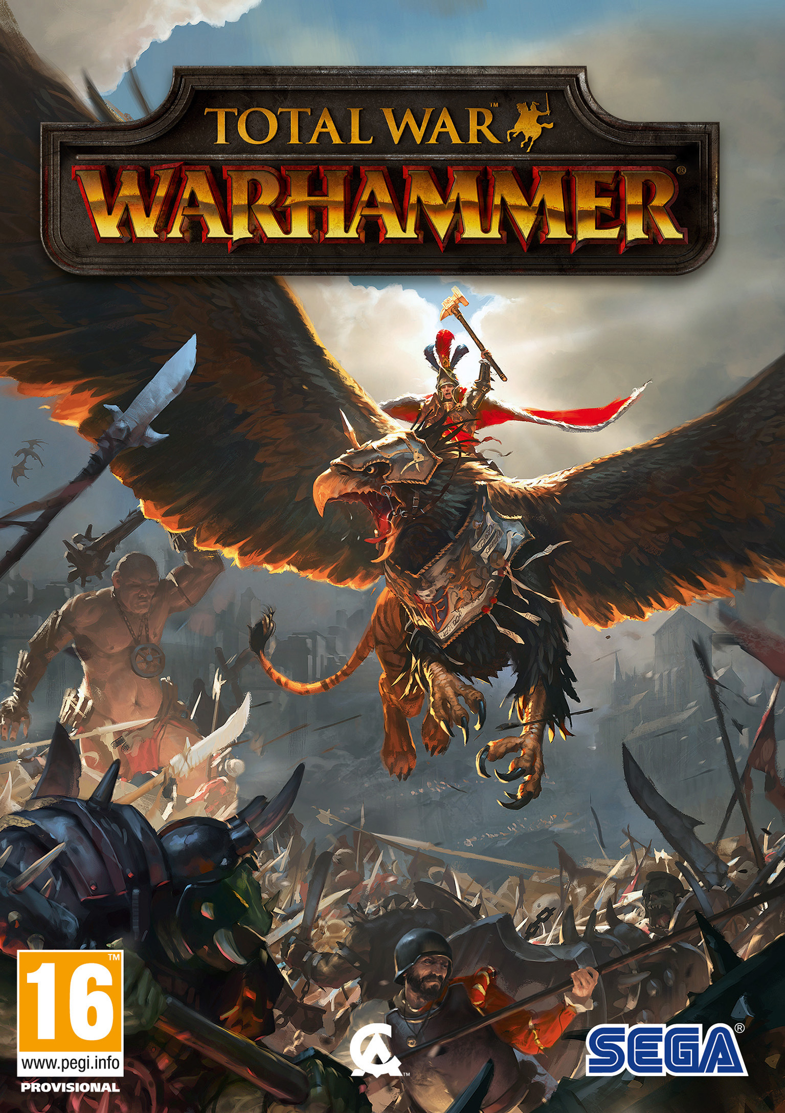 Total War: Warhammer - pedn DVD obal