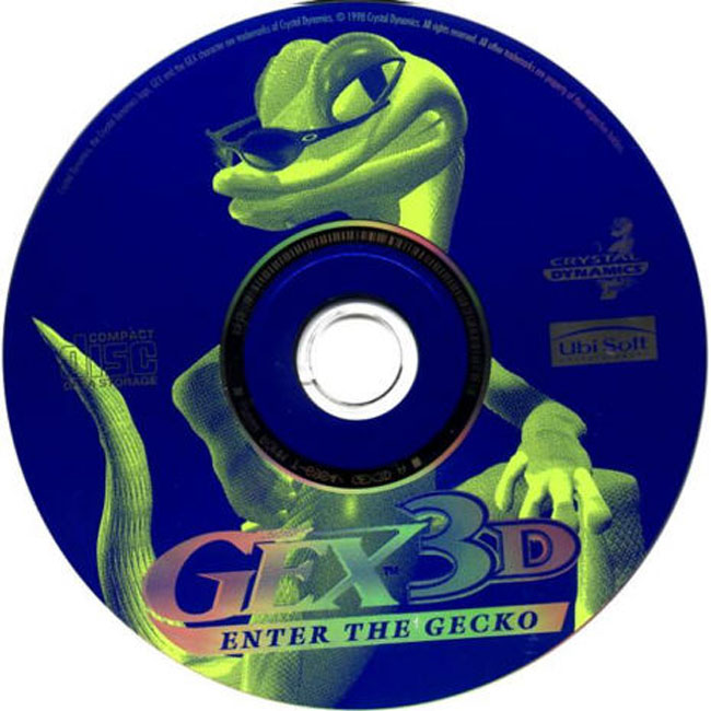 Gex 3D: Enter the Gecko - CD obal