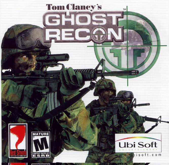 Ghost Recon - pedn CD obal