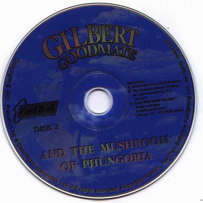 Gilbert Goodmate: And the Mushroom of Phungoria - CD obal 2