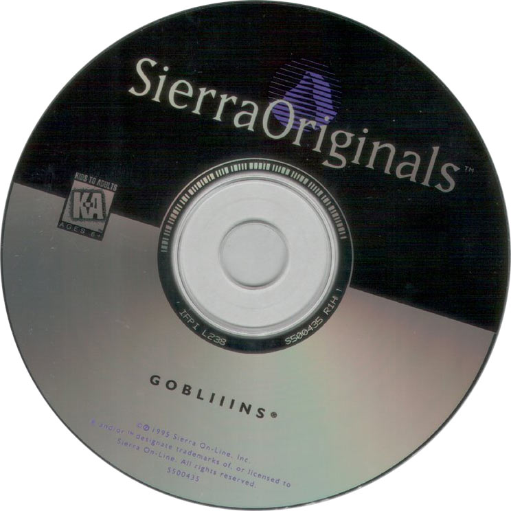 Gobliiins - CD obal