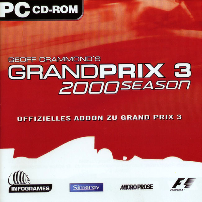 Grand Prix 3: 2000 Season Add-On - pedn CD obal