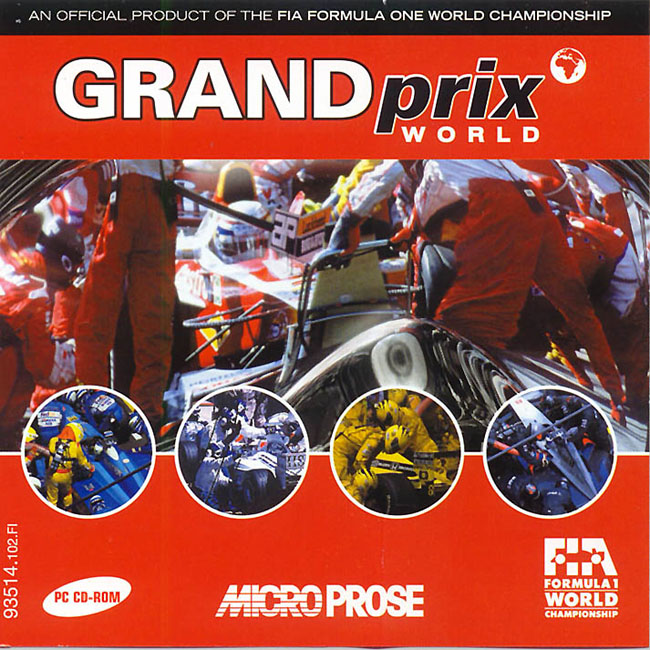 Grand Prix World - pedn CD obal