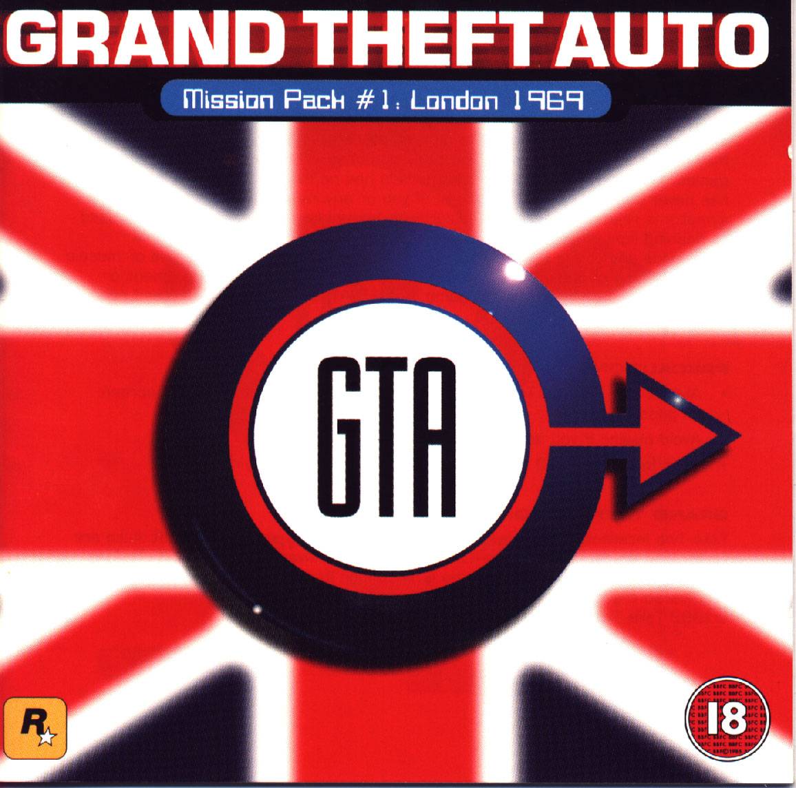 Grand Theft Auto: London 1969 - pedn CD obal