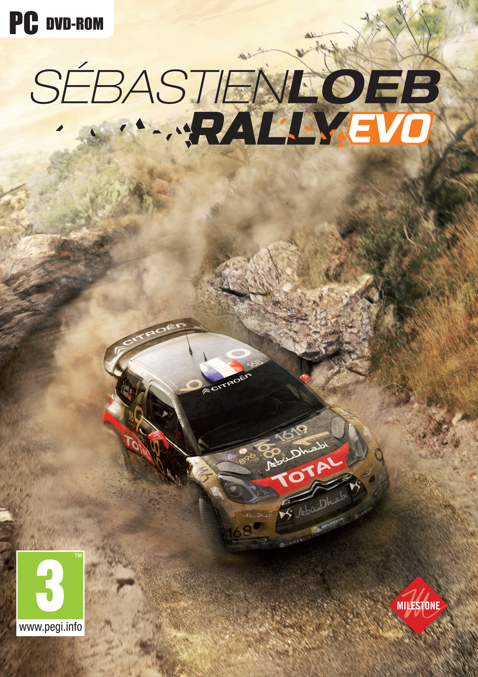 Sebastien Loeb Rally Evo - pedn DVD obal