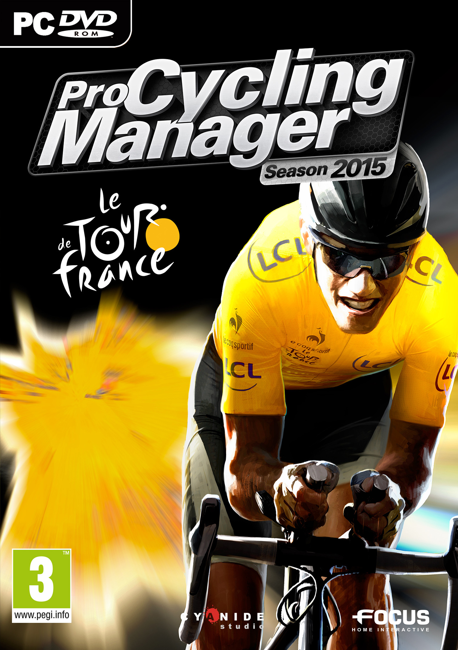 Pro Cycling Manager 2015 - pedn DVD obal