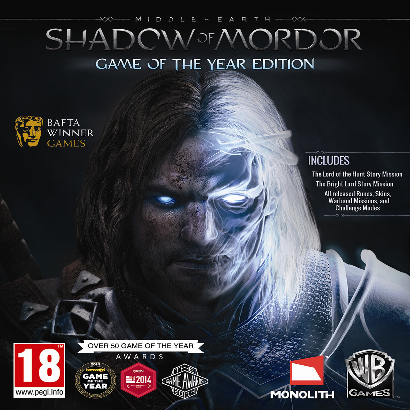 Middle-earth: Shadow of Mordor - Game of the Year Edition - pedn CD obal