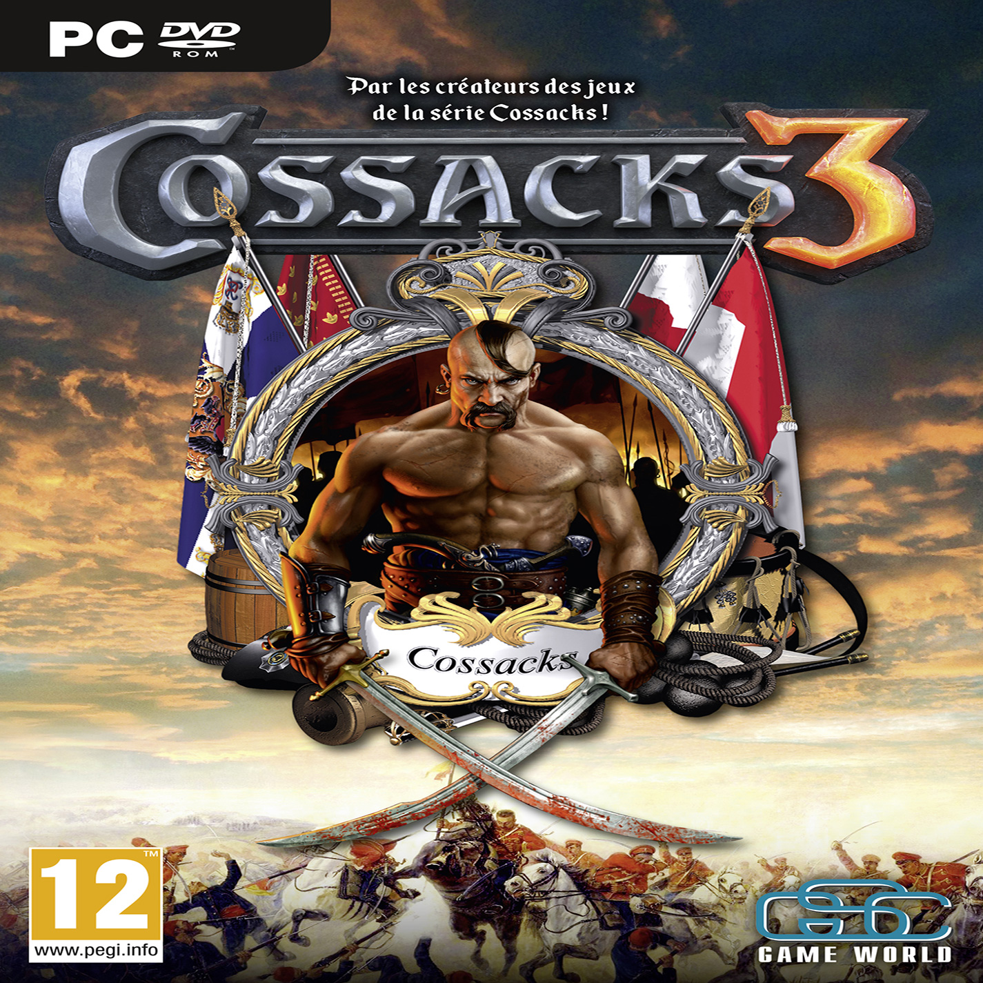 Cossacks 3 - pedn CD obal