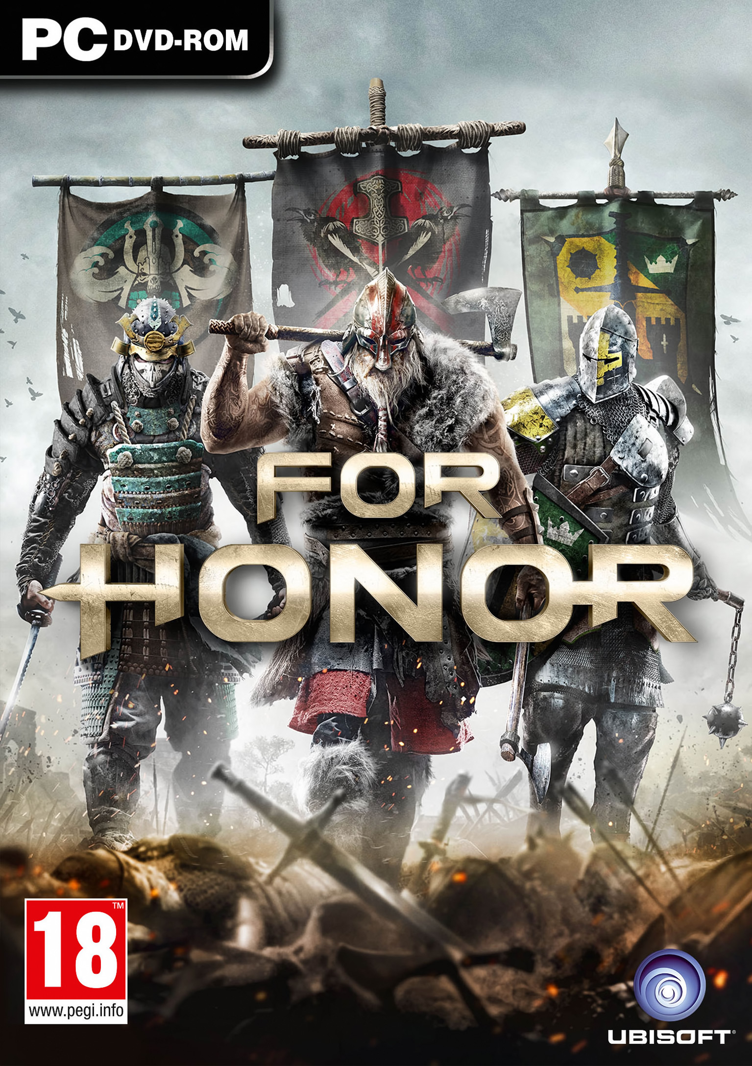 For Honor - pedn DVD obal