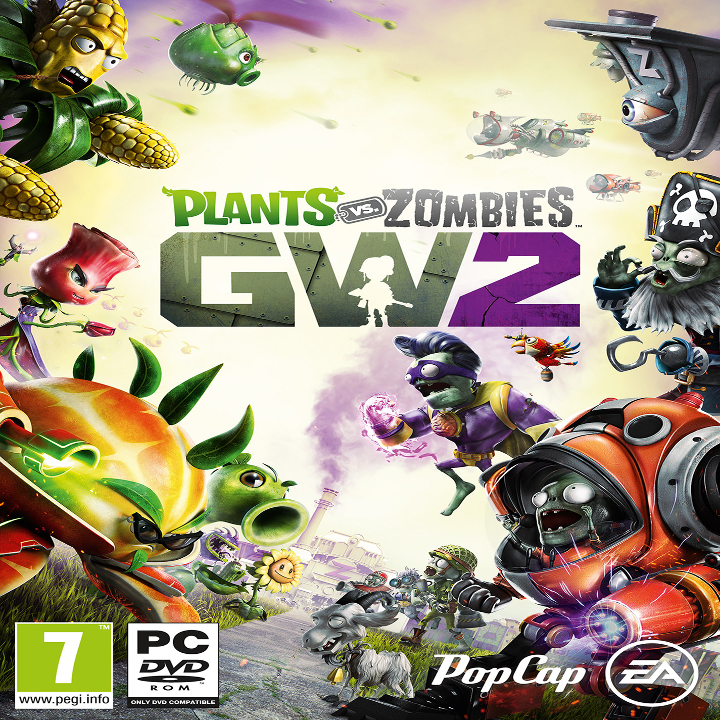 Plants vs. Zombies: Garden Warfare 2 - pedn CD obal