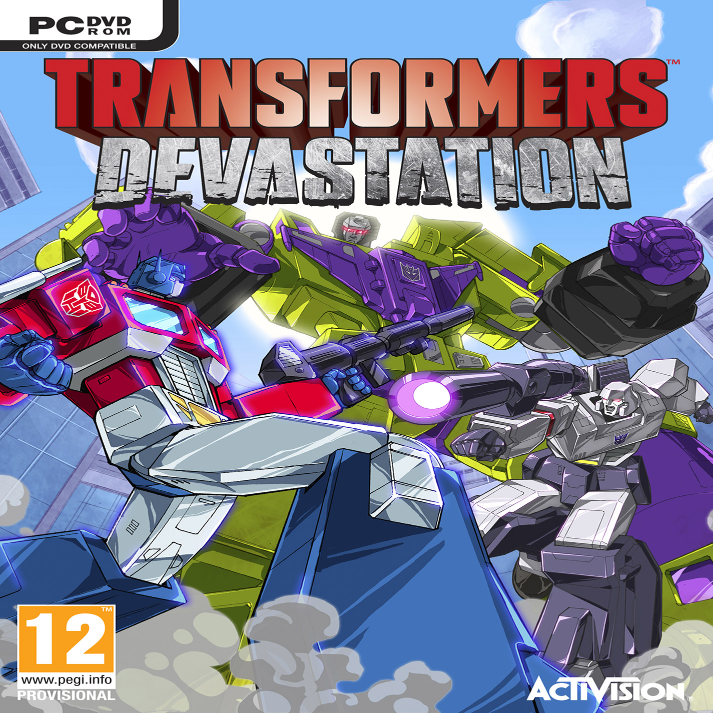 Transformers: Devastation - pedn CD obal