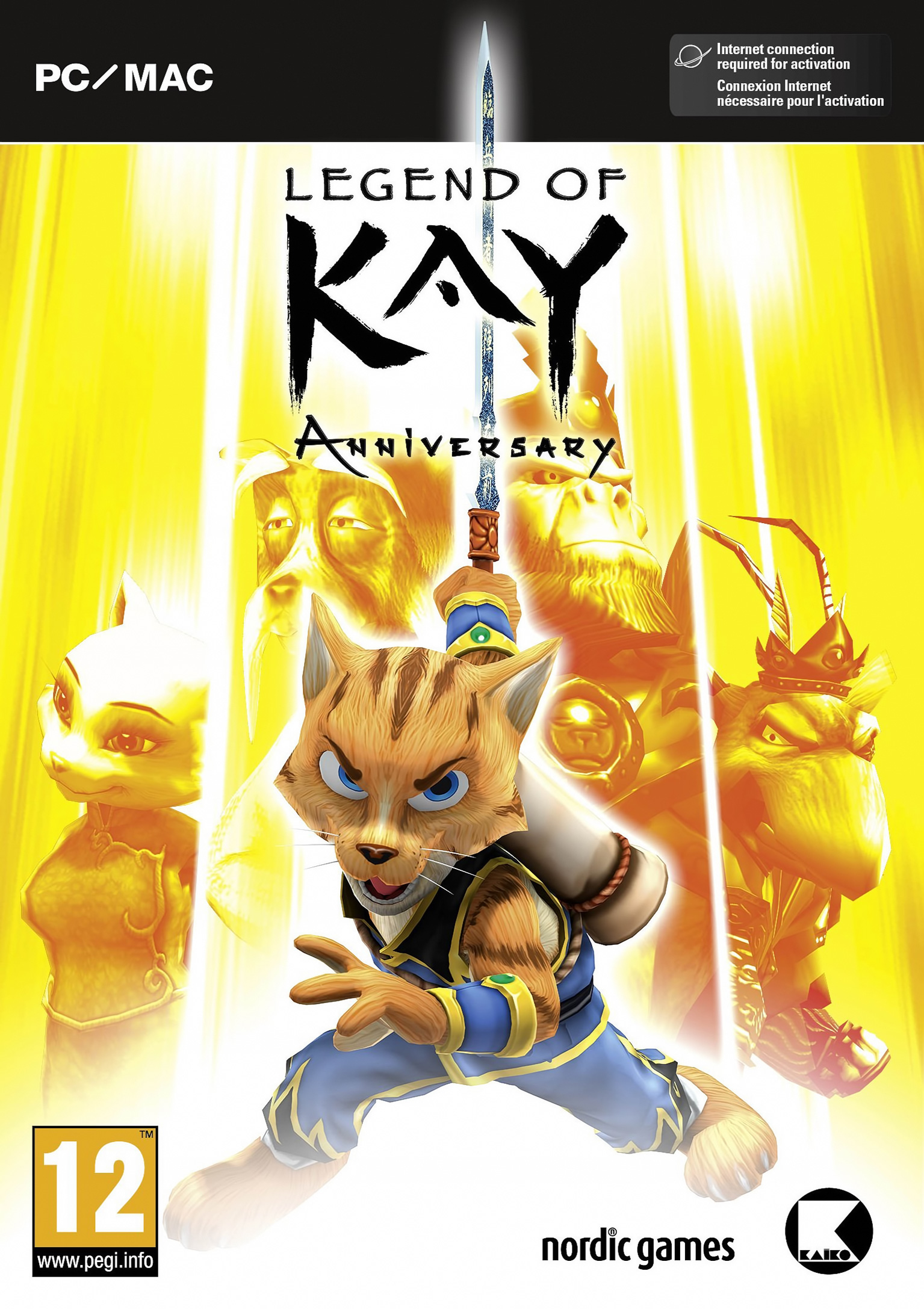Legend of Kay Anniversary - pedn DVD obal