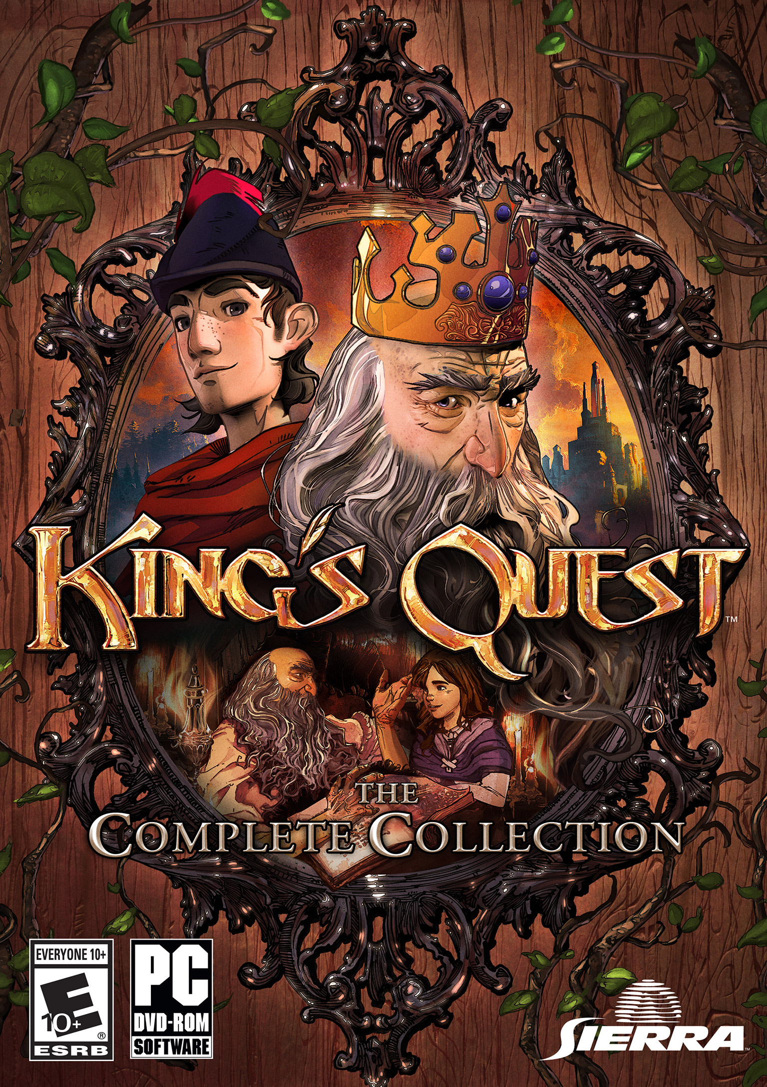 King's Quest: The Complete Collection - pedn DVD obal