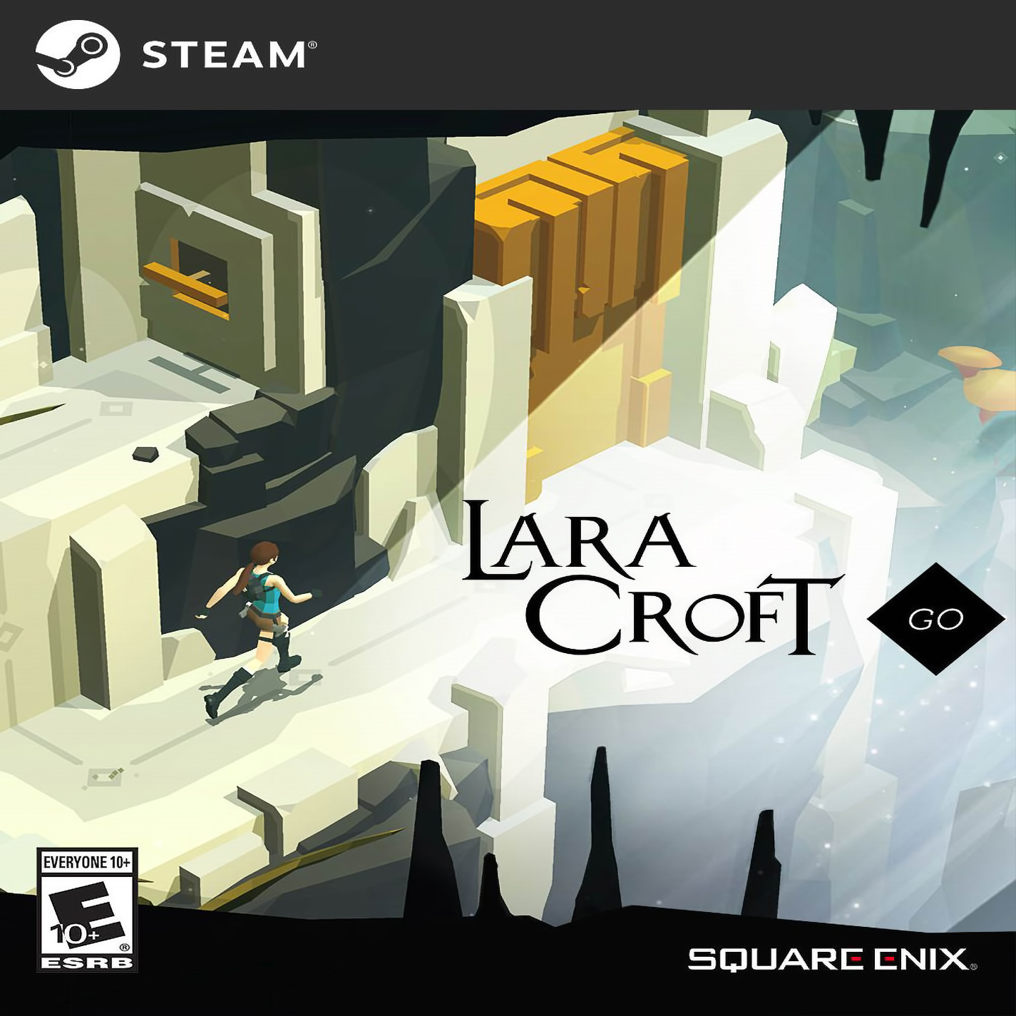 Lara Croft GO - pedn CD obal