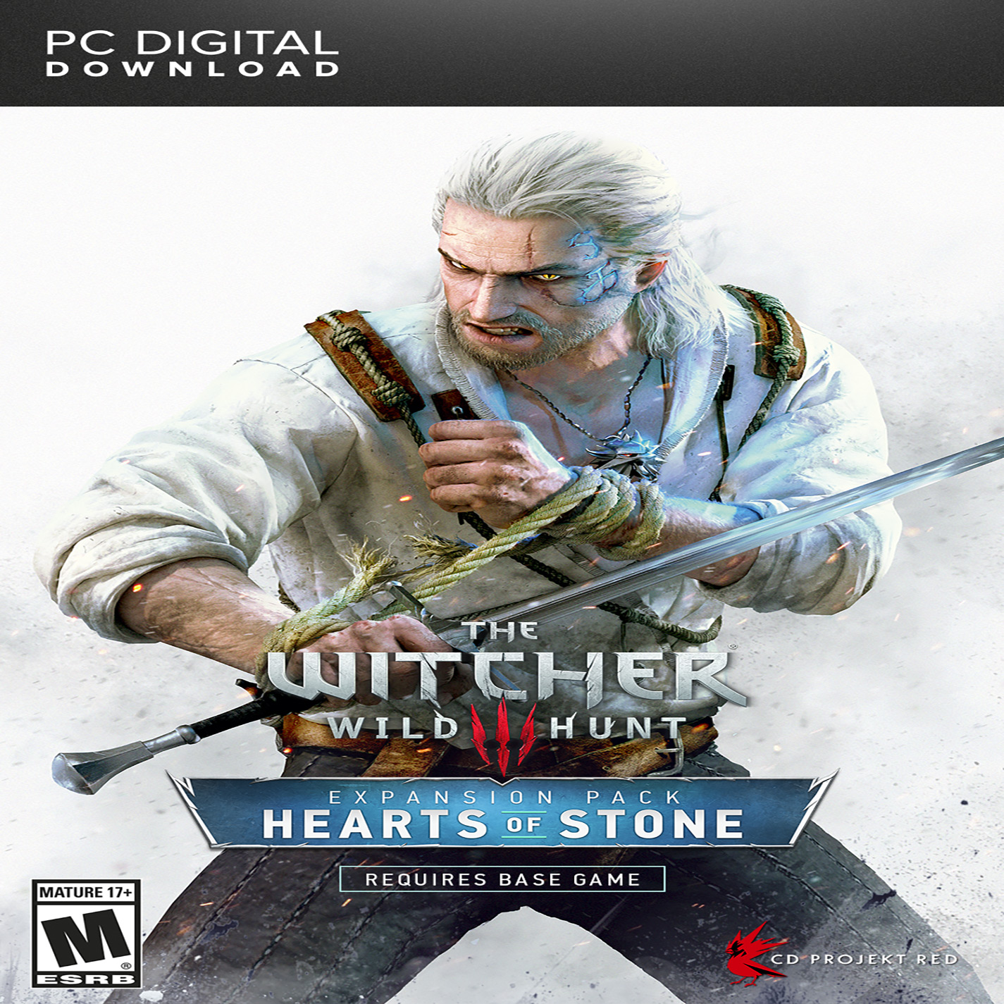 The Witcher 3: Wild Hunt - Hearts of Stone - pedn CD obal