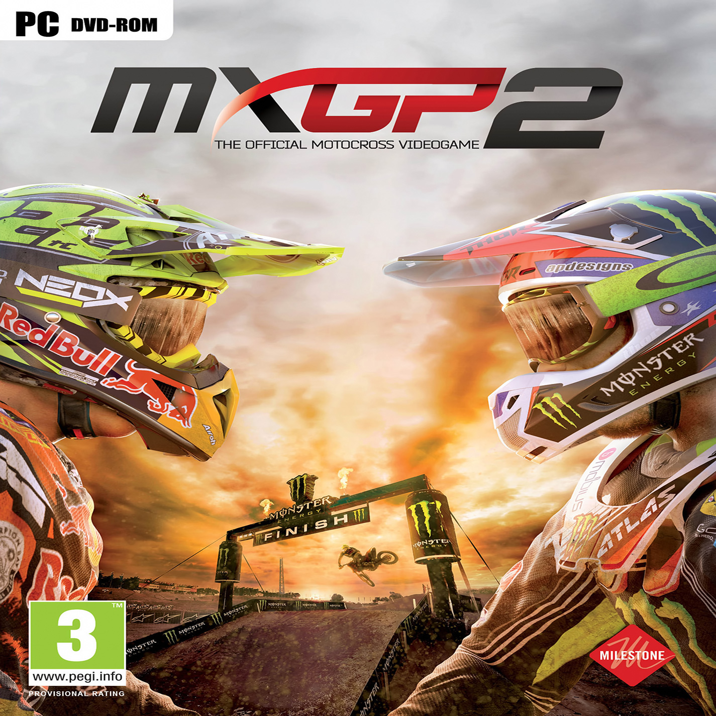 MXGP 2 - The Official Motocross Videogame - pedn CD obal