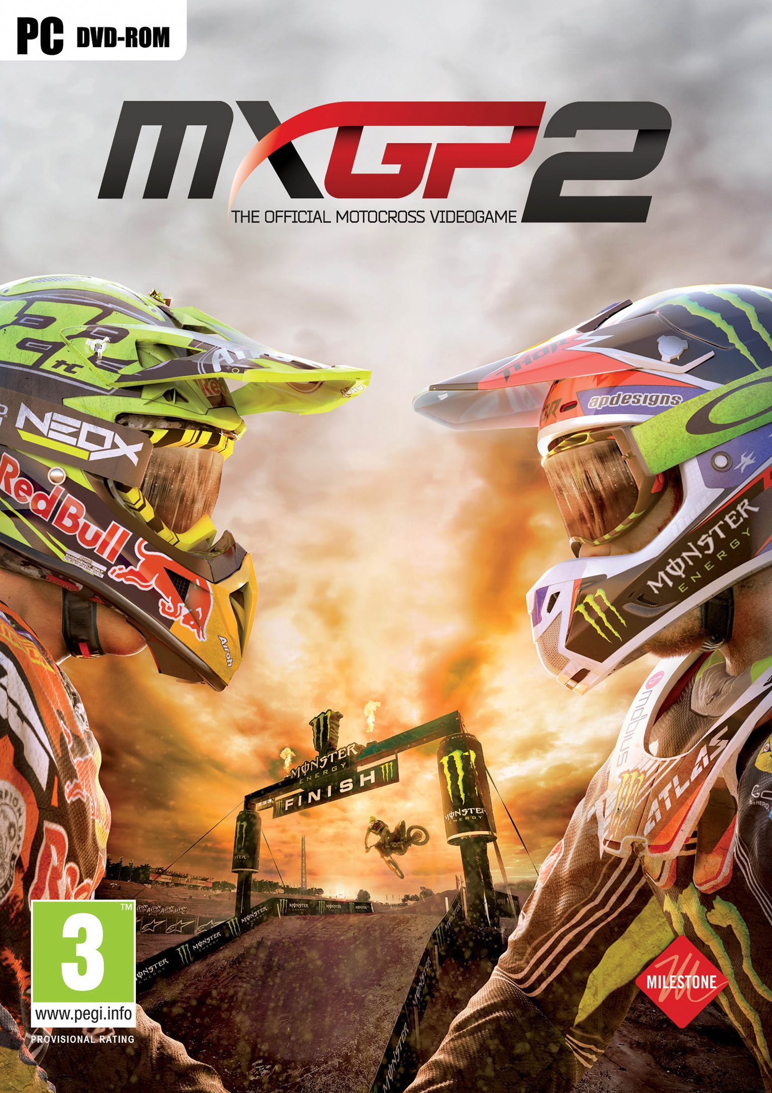 MXGP 2 - The Official Motocross Videogame - pedn DVD obal